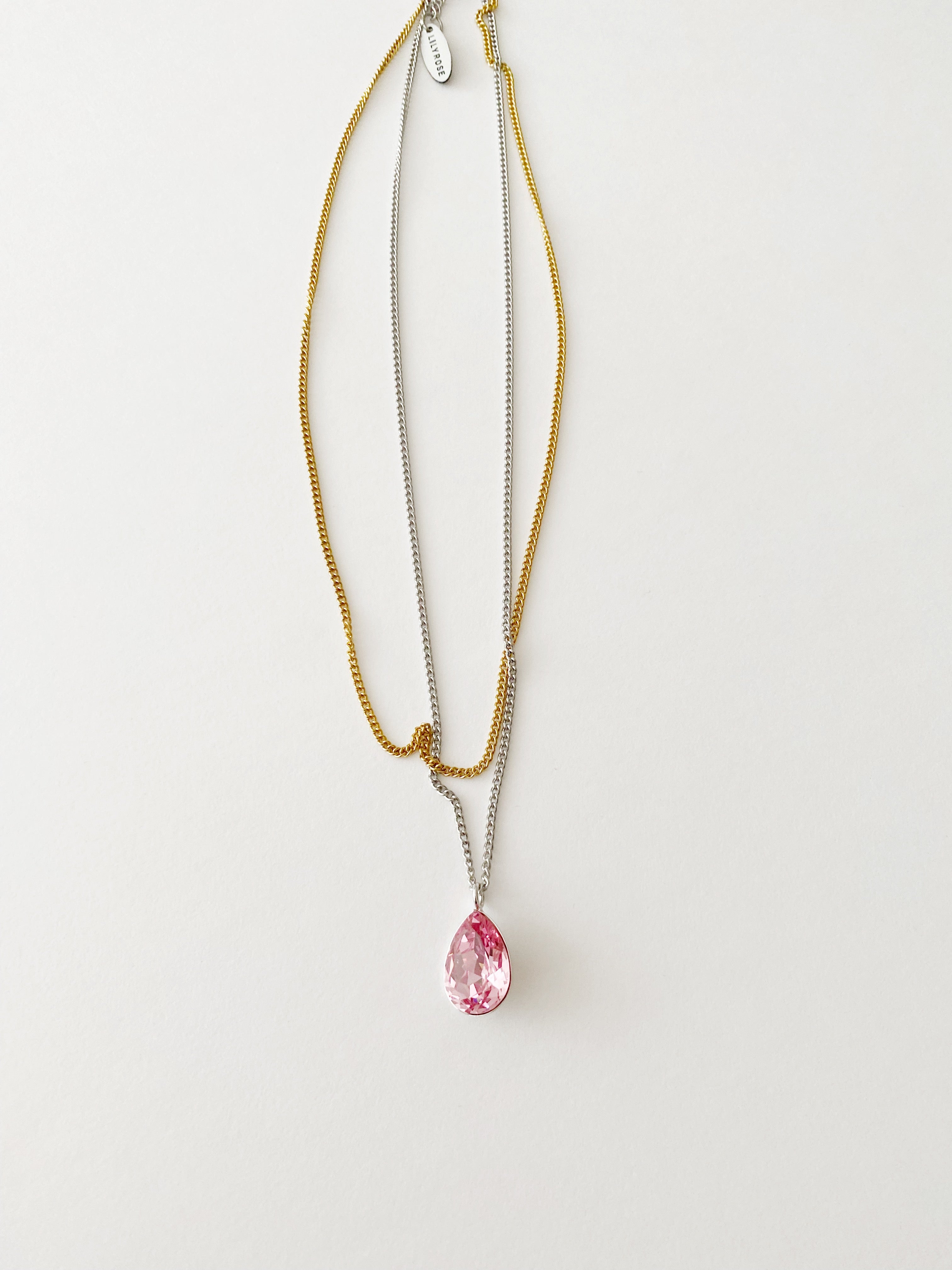 Collier Elle \ roseđ