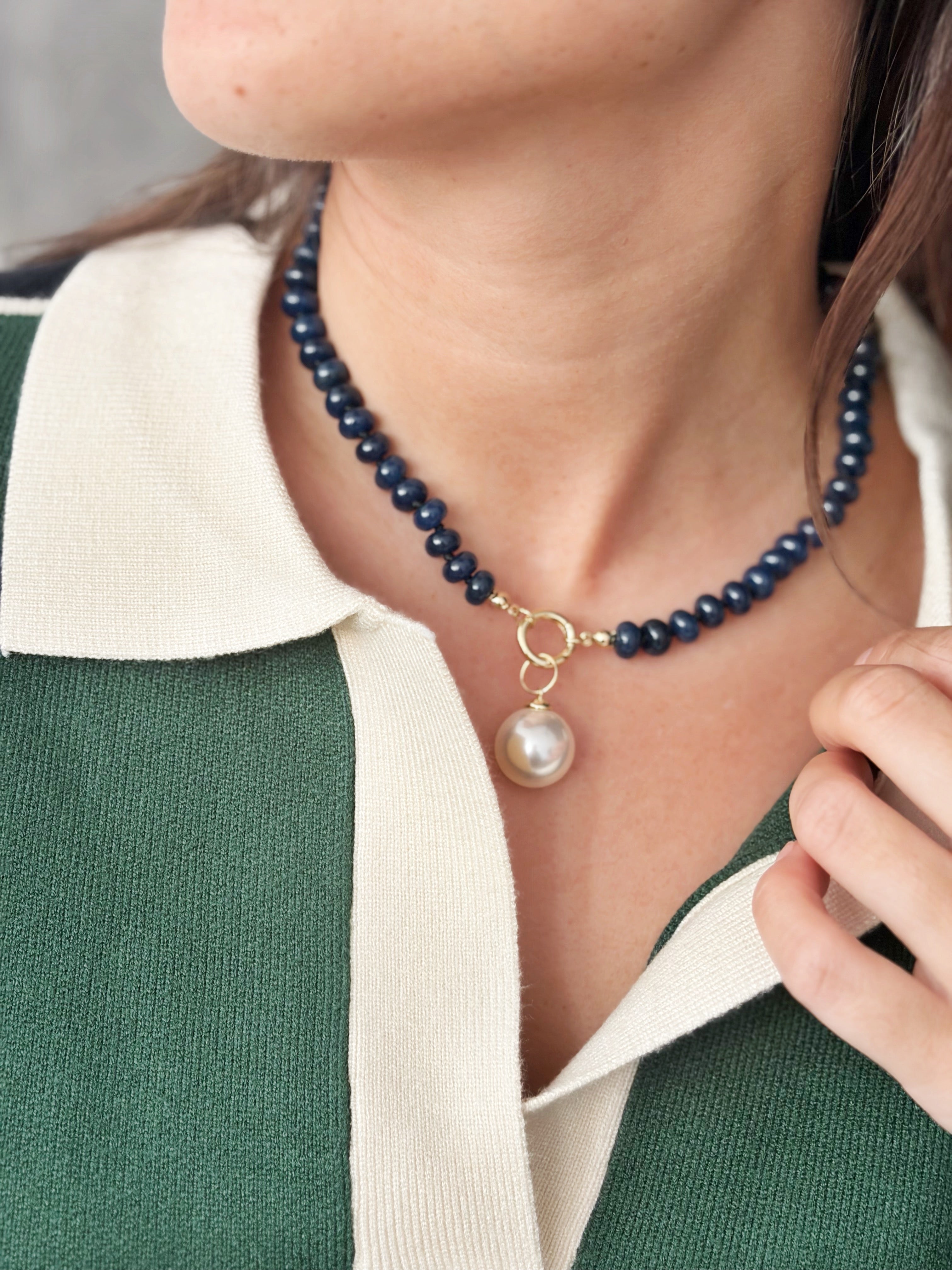 Collier Adelalia blue