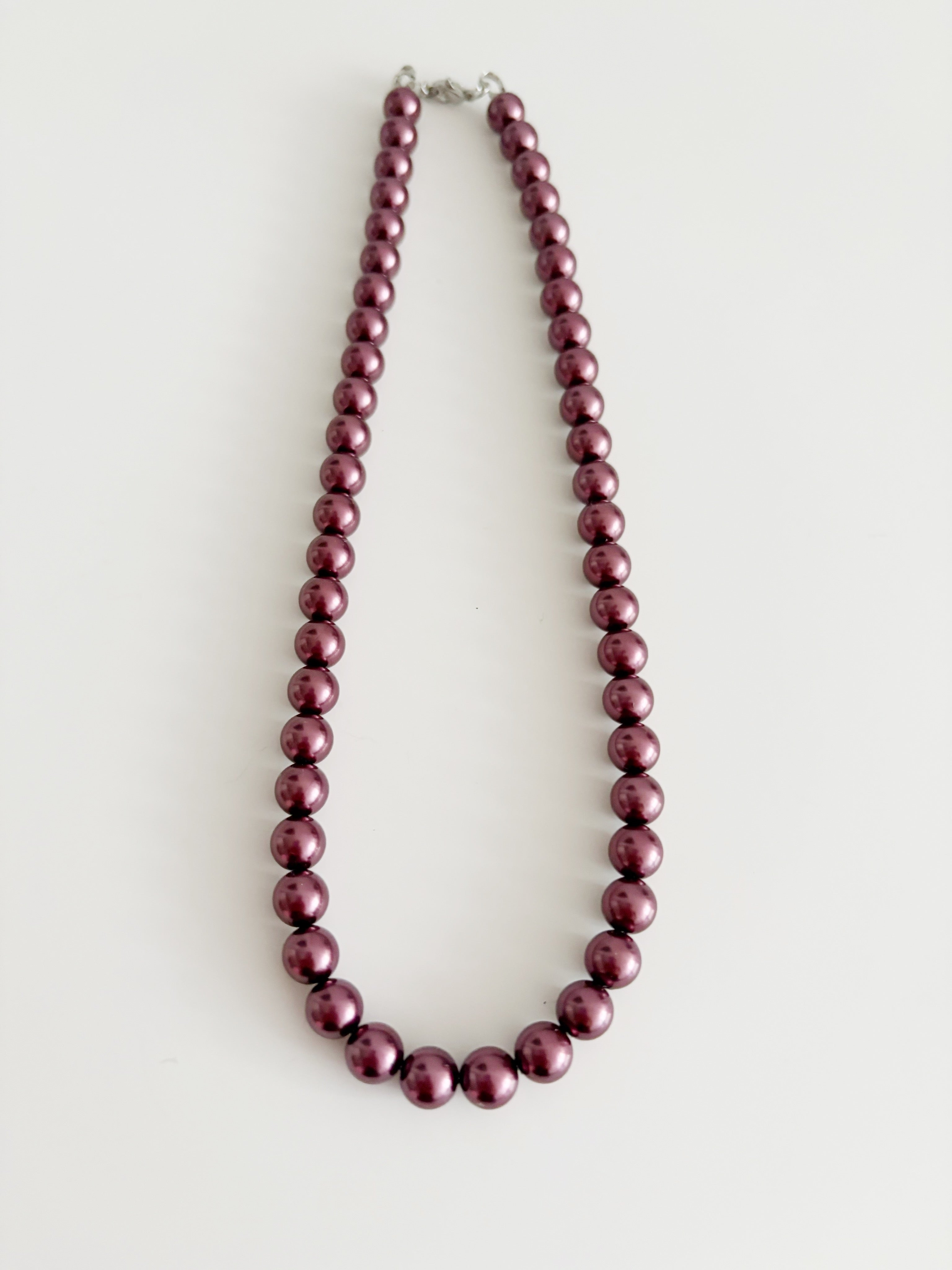 Collier de perles Light burgundy