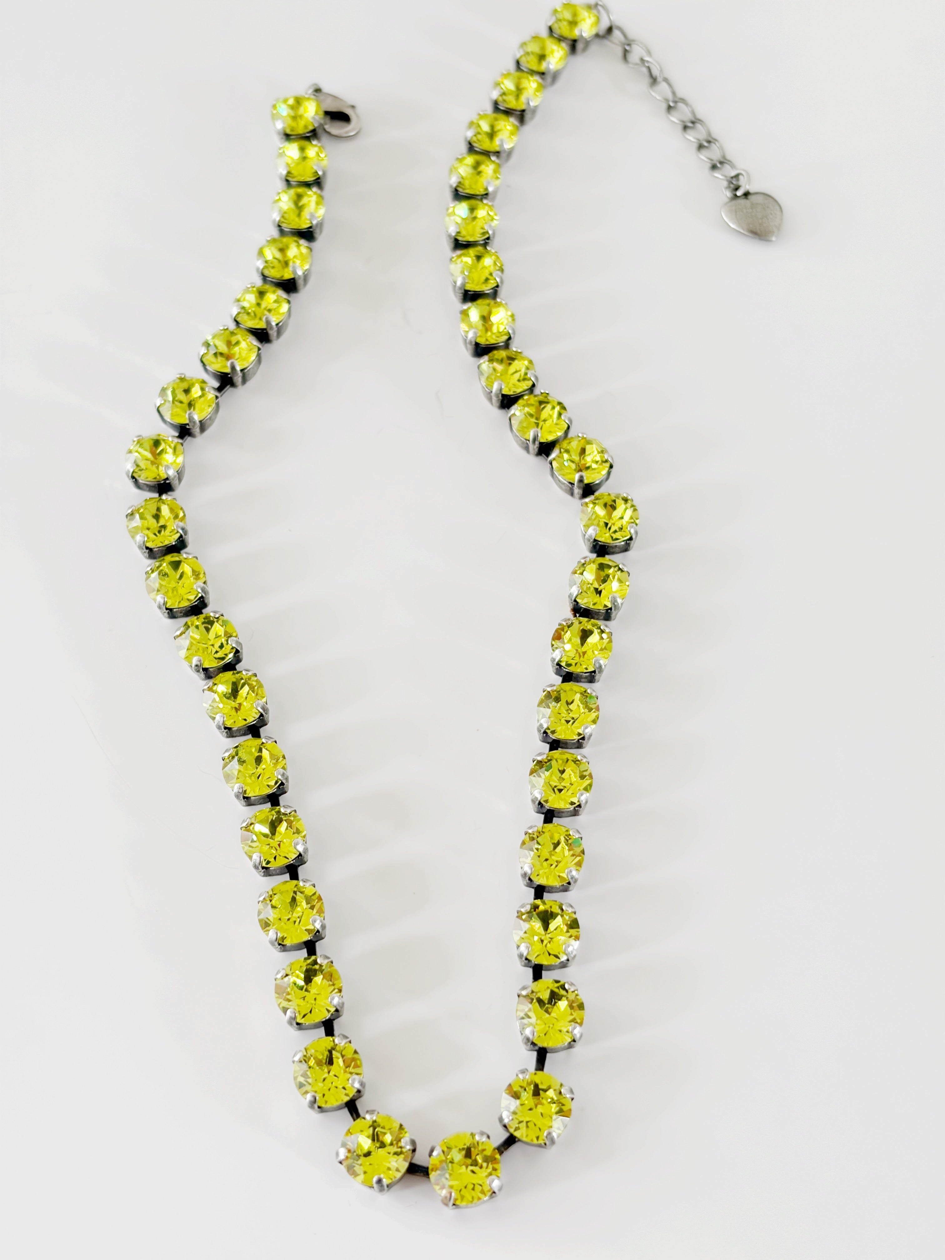 Collier Safira Citrus green