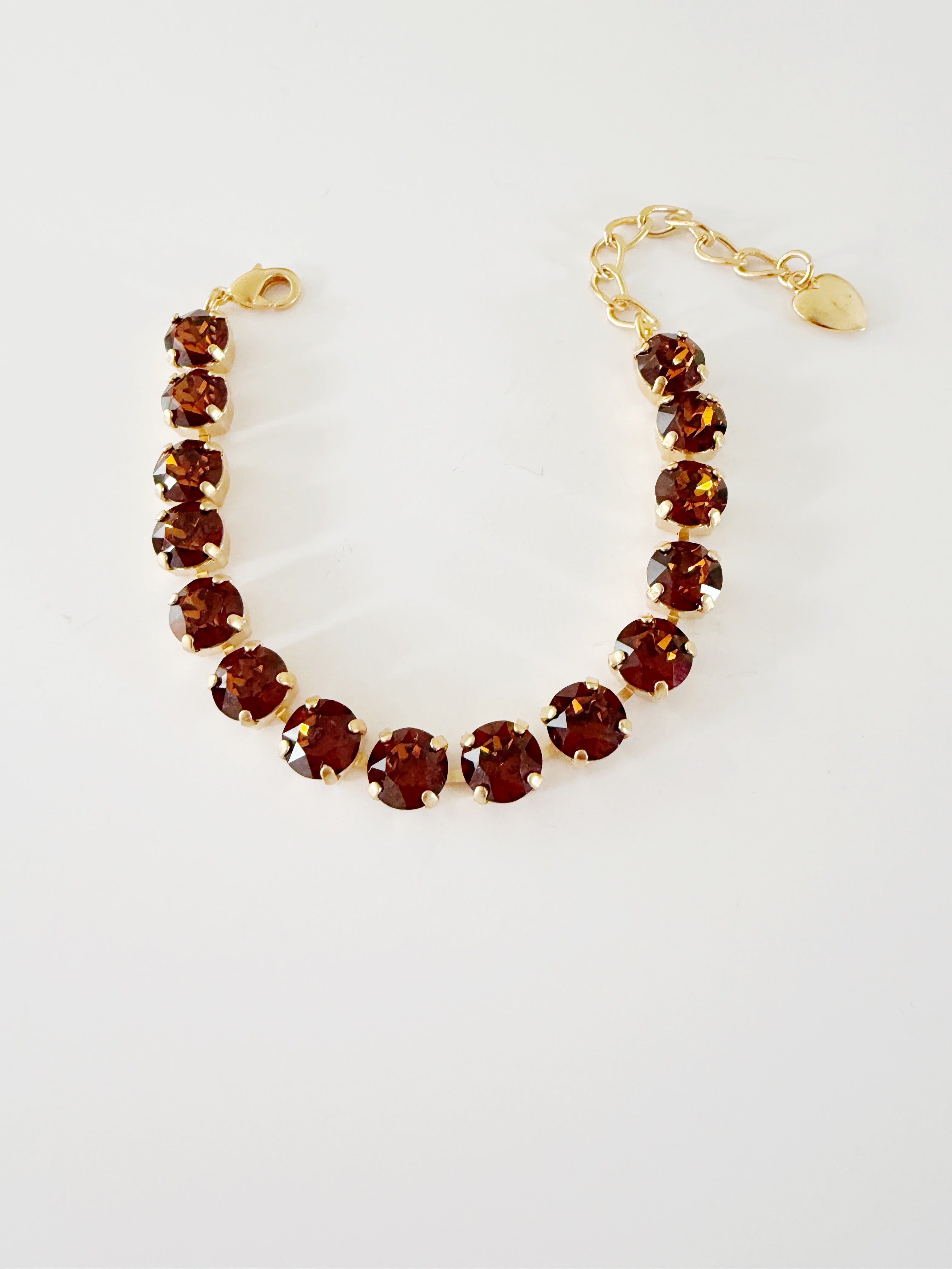 Bracelet safira Smoked Amber