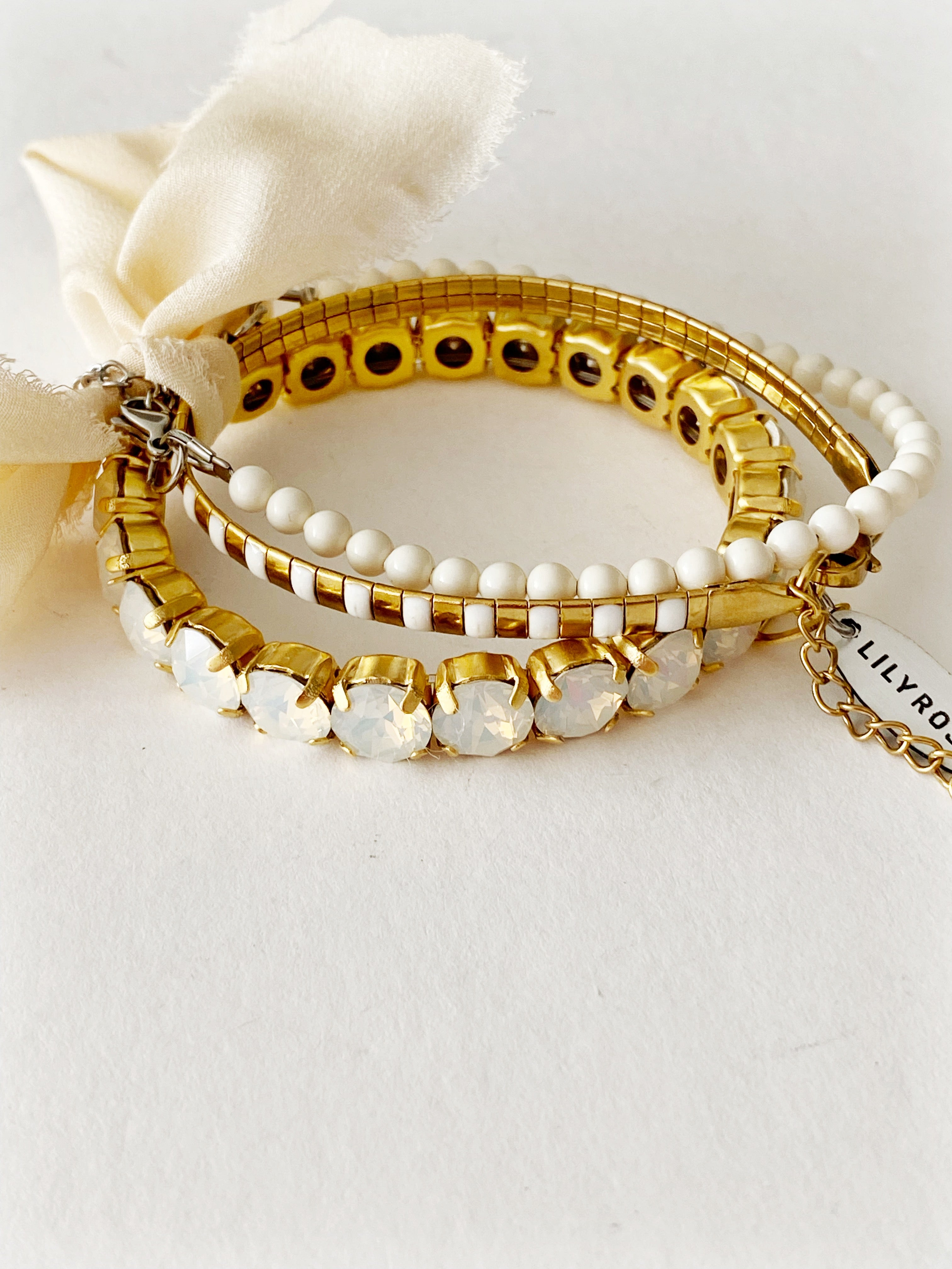 Ensemble trois Bracelets Priya