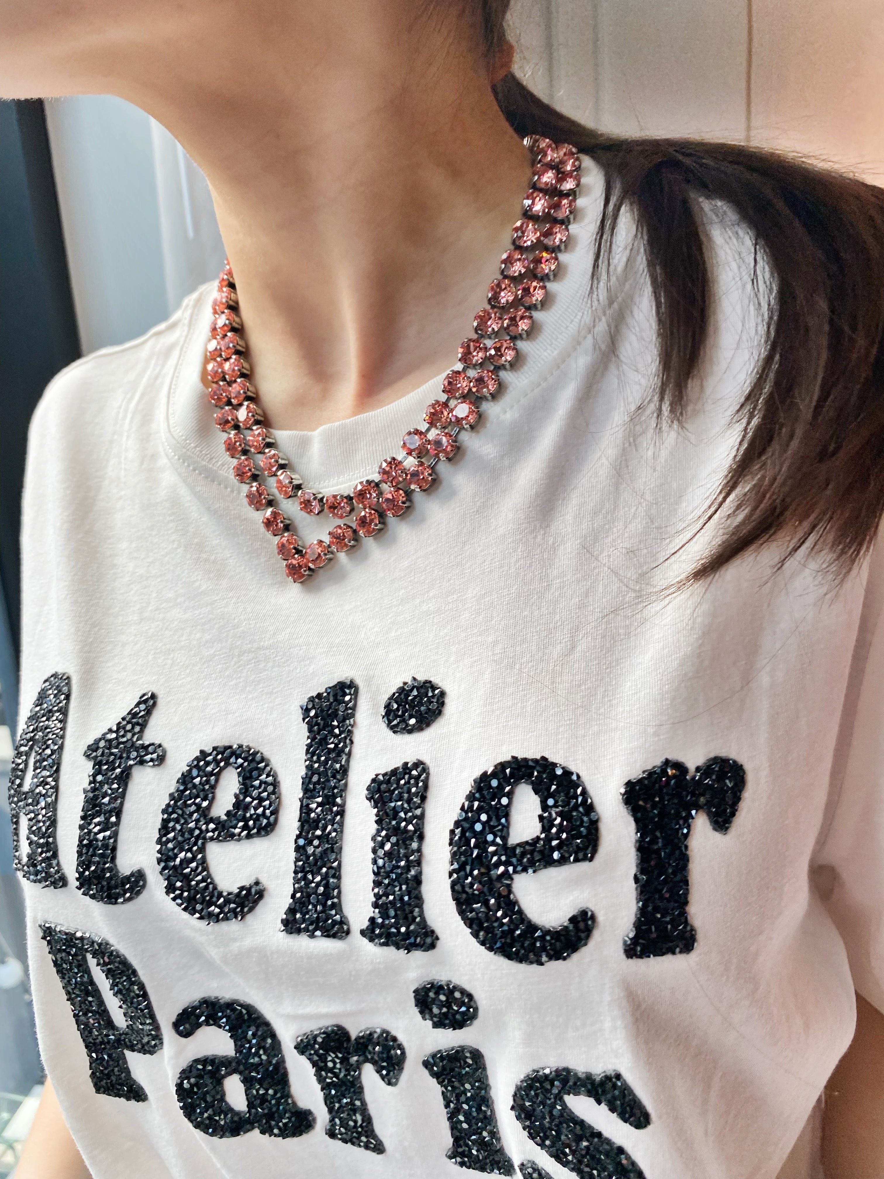 Collier Morganna \ rosepeach🐚☀️🌴