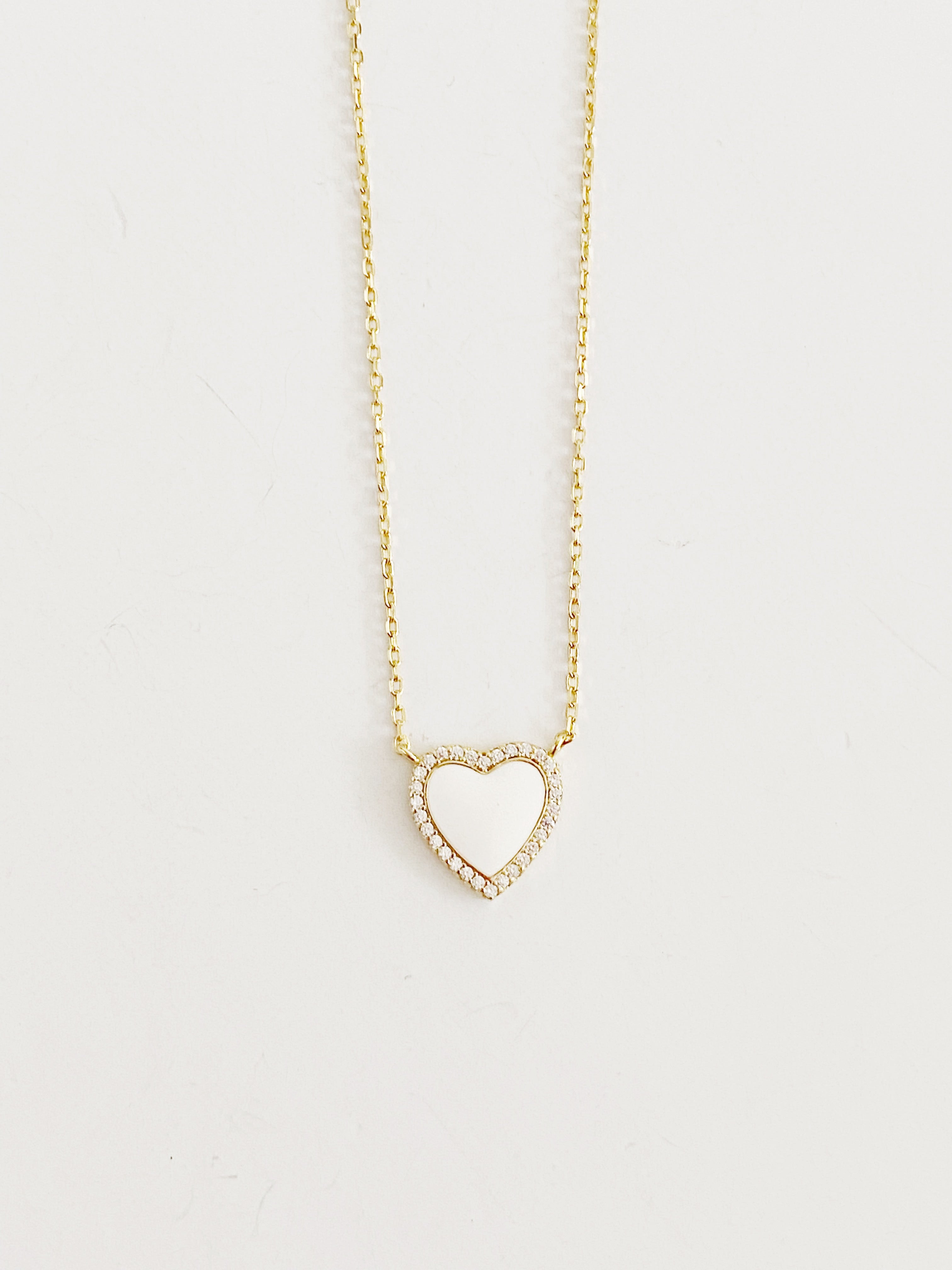 Collier Yara blanc🩷