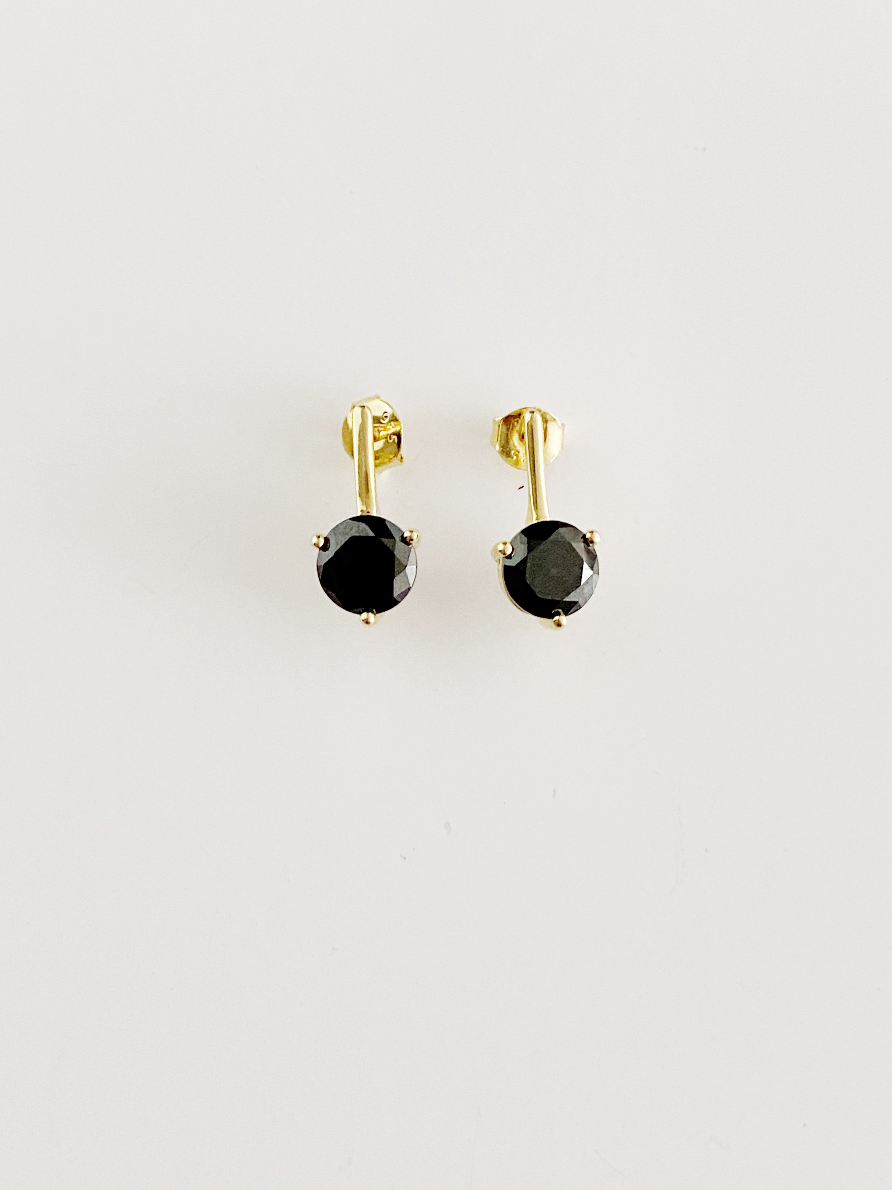 Boucles d'oreilles Calista noir