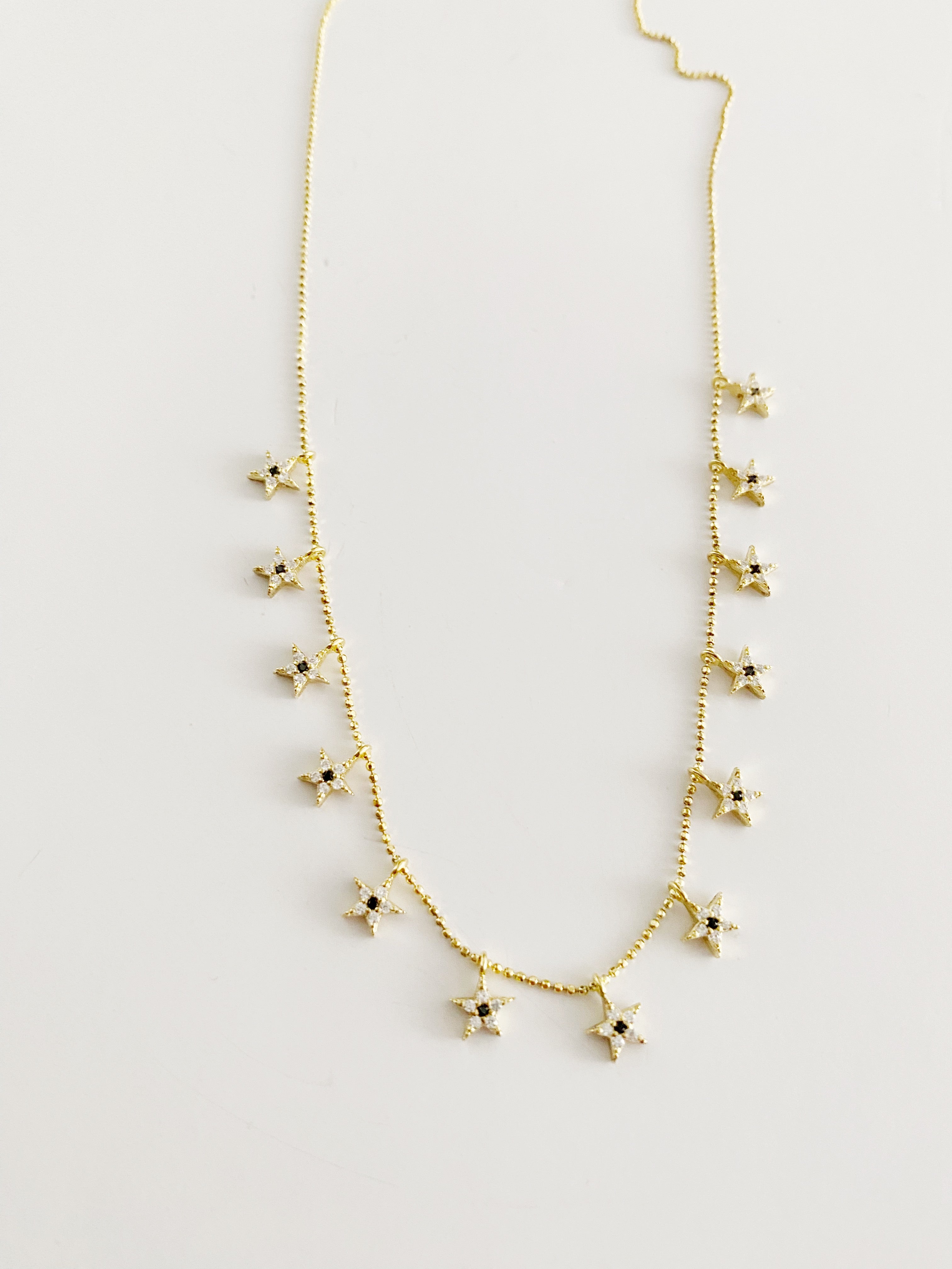 Collier STAR et LILY \ gold