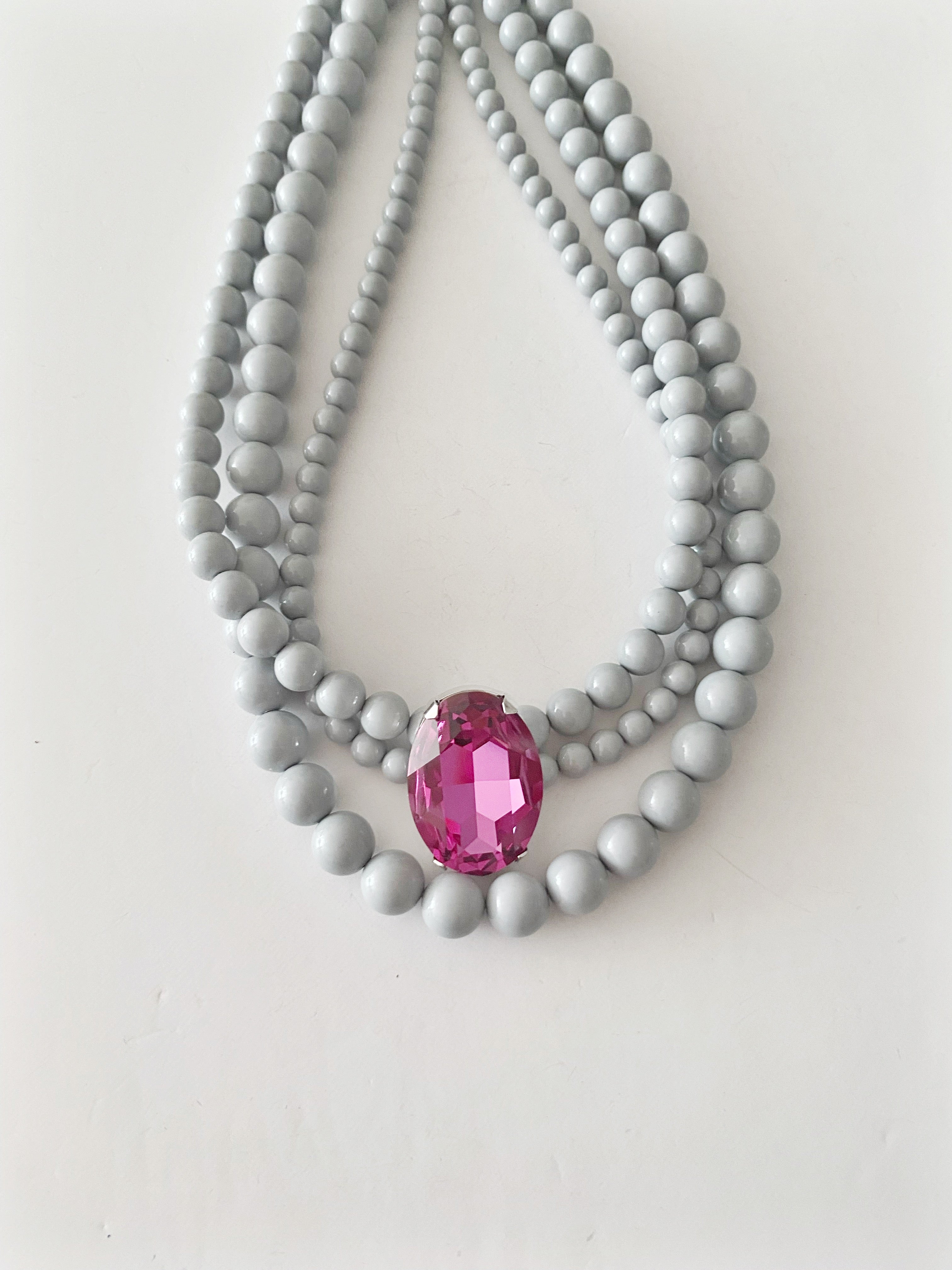 Collier Amber roseđ