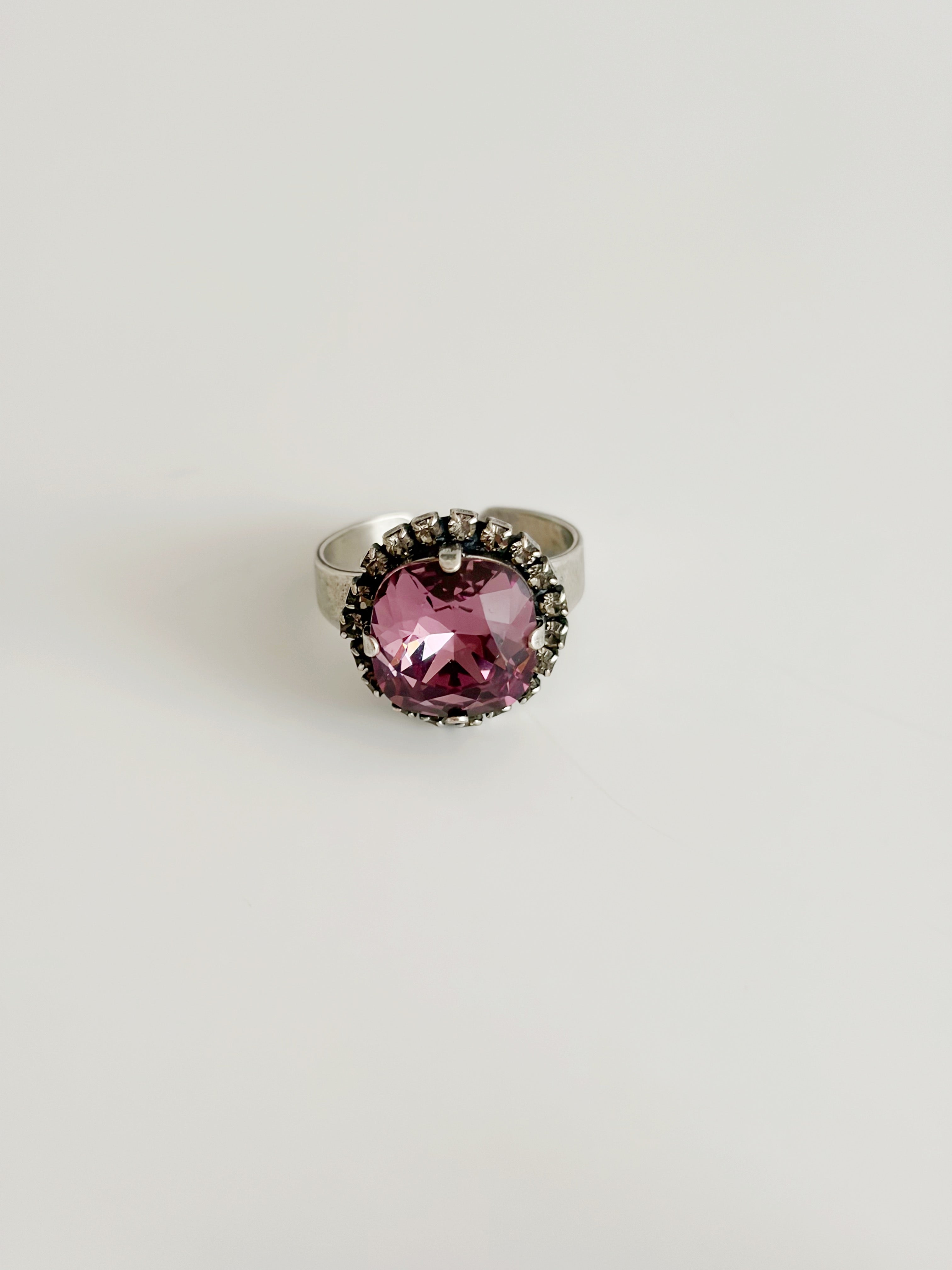 Bague Laeticia \ light amethyst