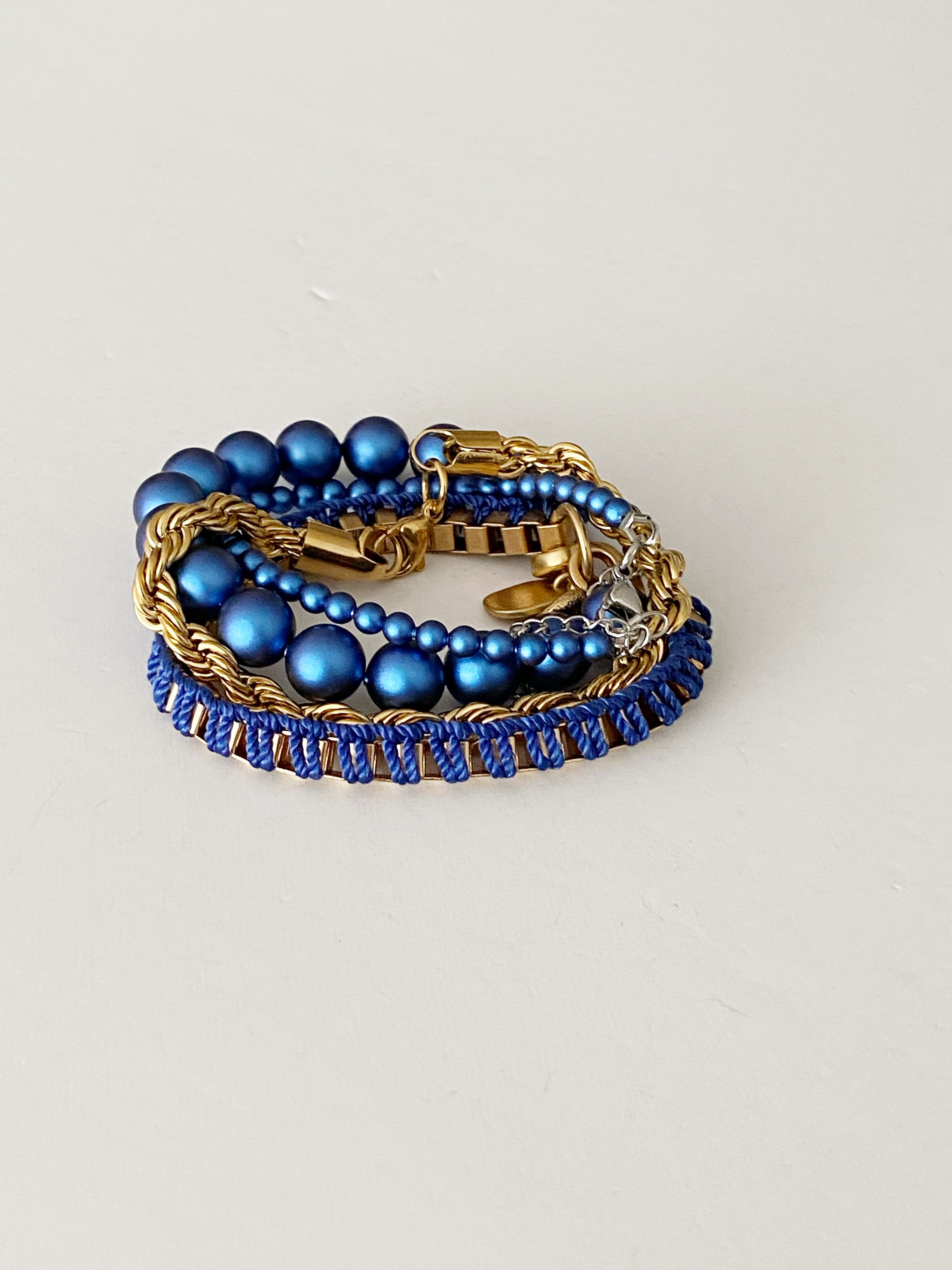 Ensemble de Bracelets Blu