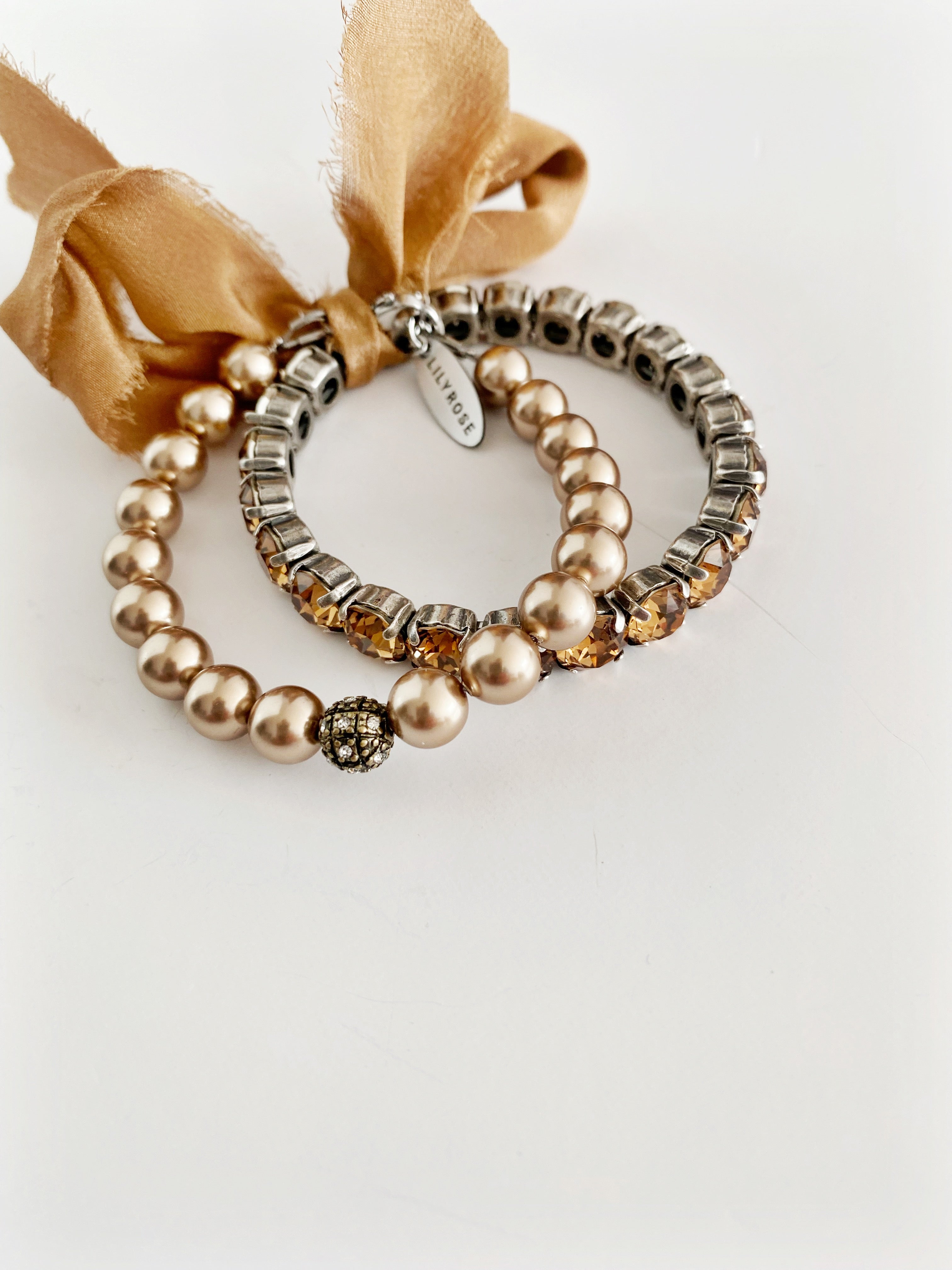 Ensemble de bracelets Smoked mocha