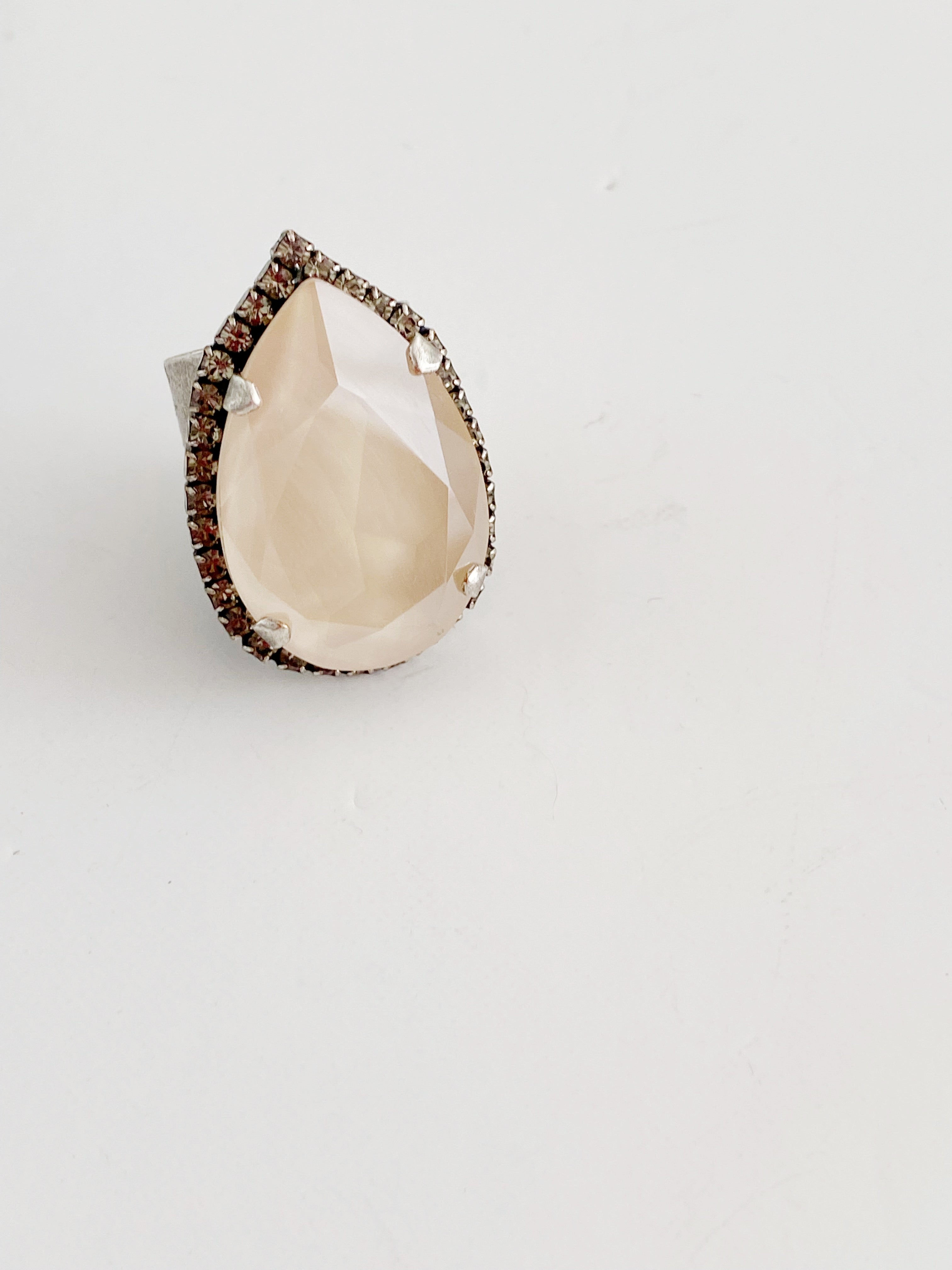 Bague cocktail Morgan \ mocha creme