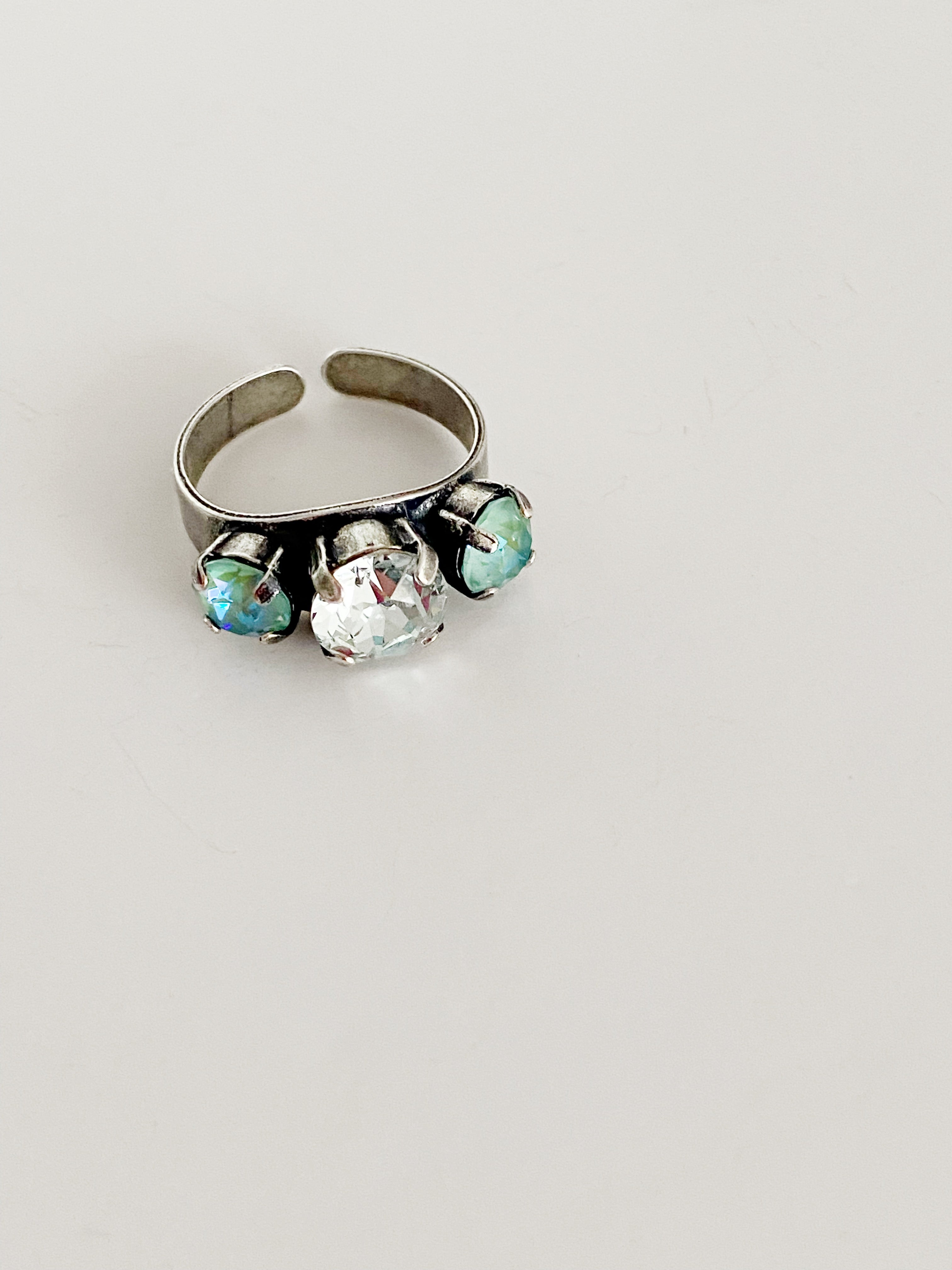 Bague Fall in love \ aqua crush