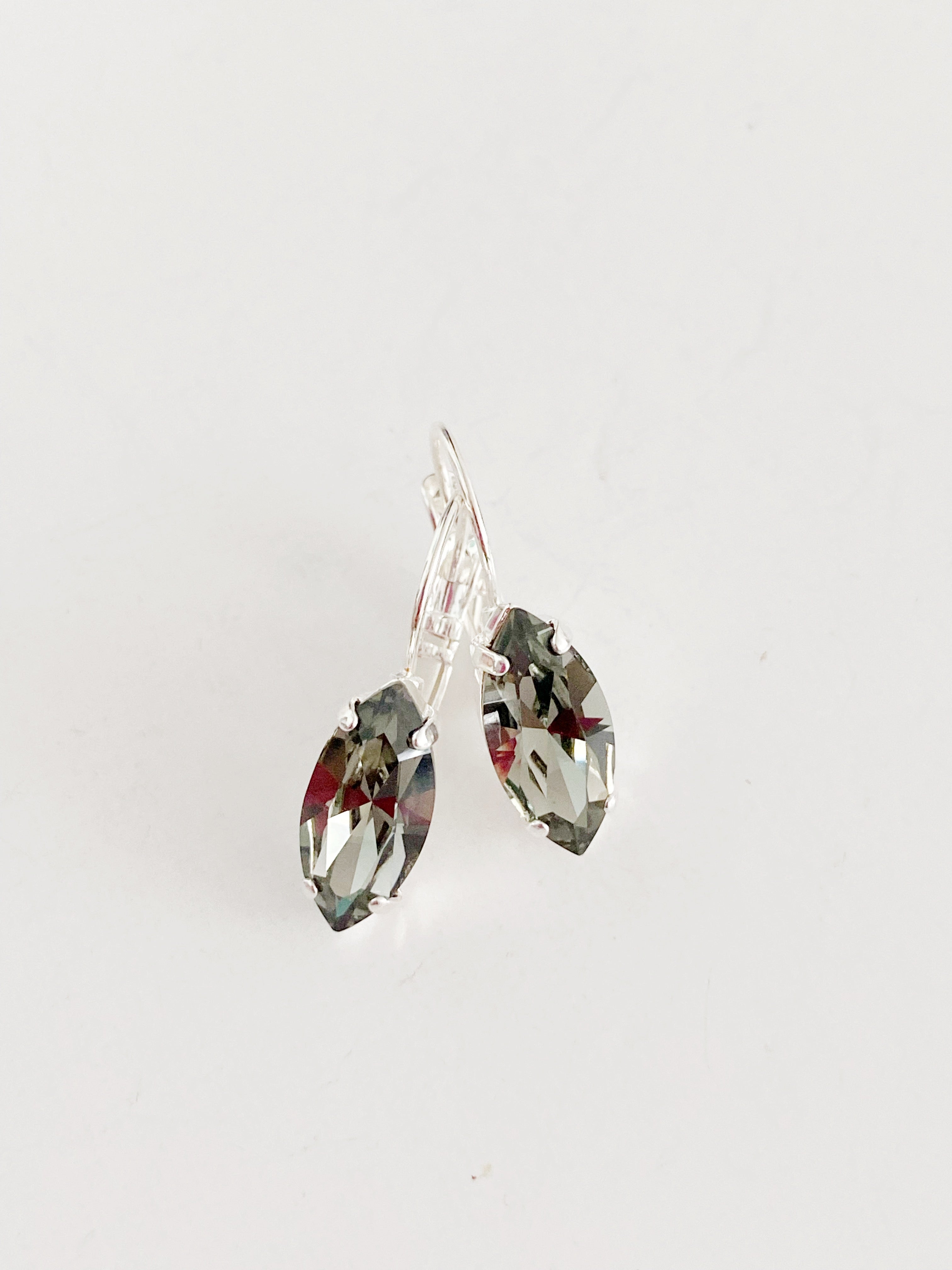 Boucles d'oreilles Savannah black diamond
