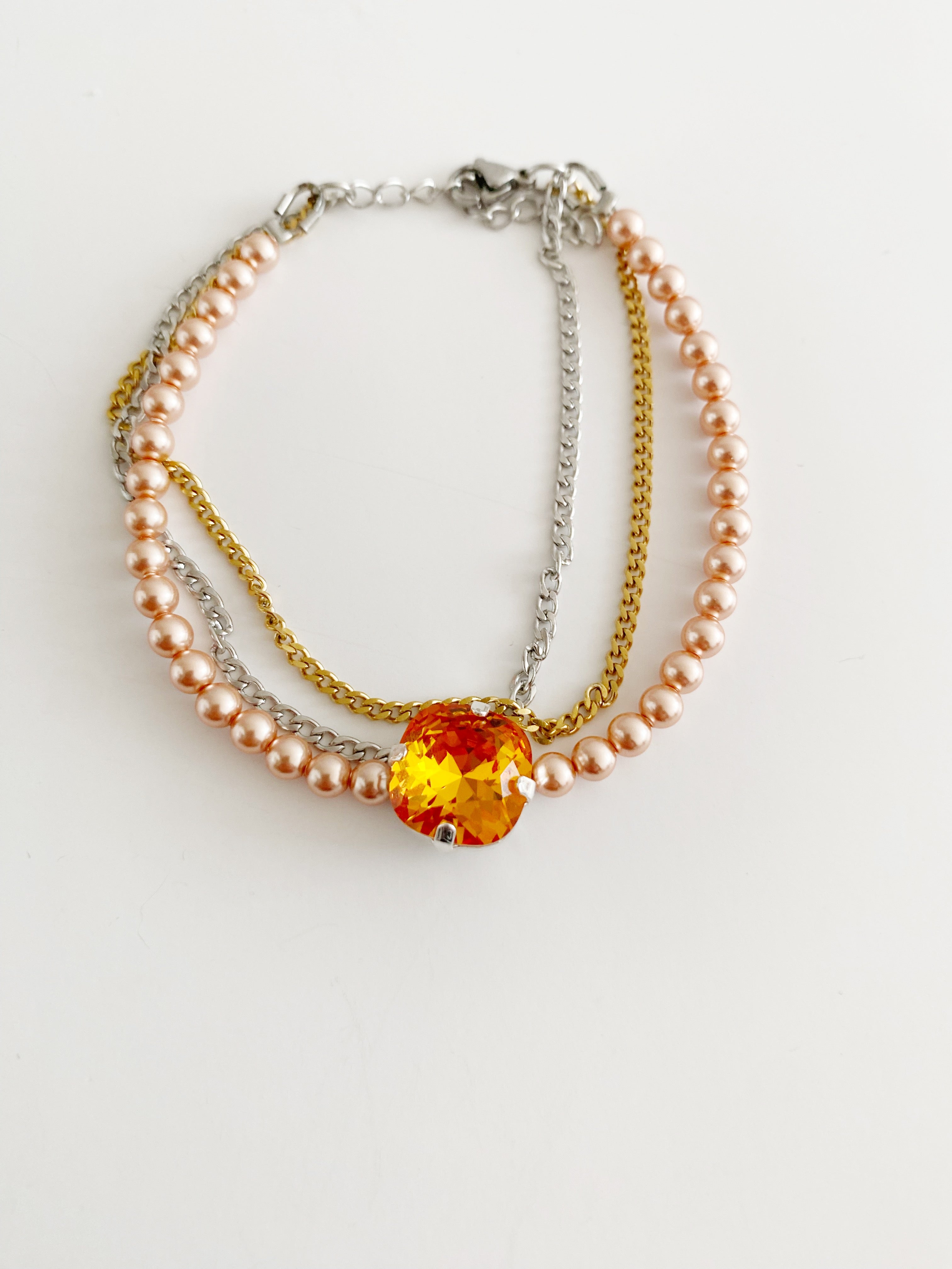 Bracelet sunset orange