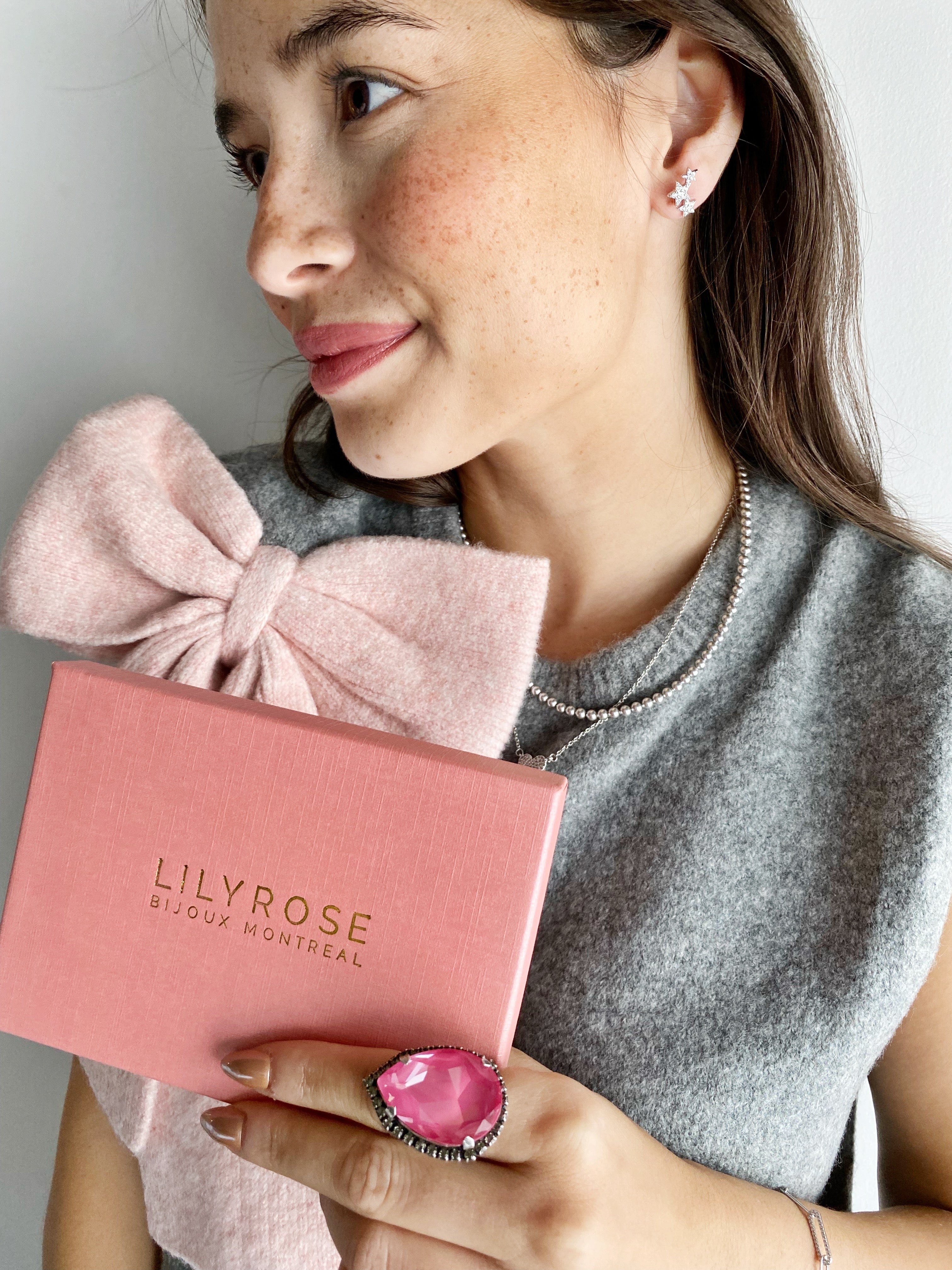 Boucles d'oreilles Stella Star \ silver