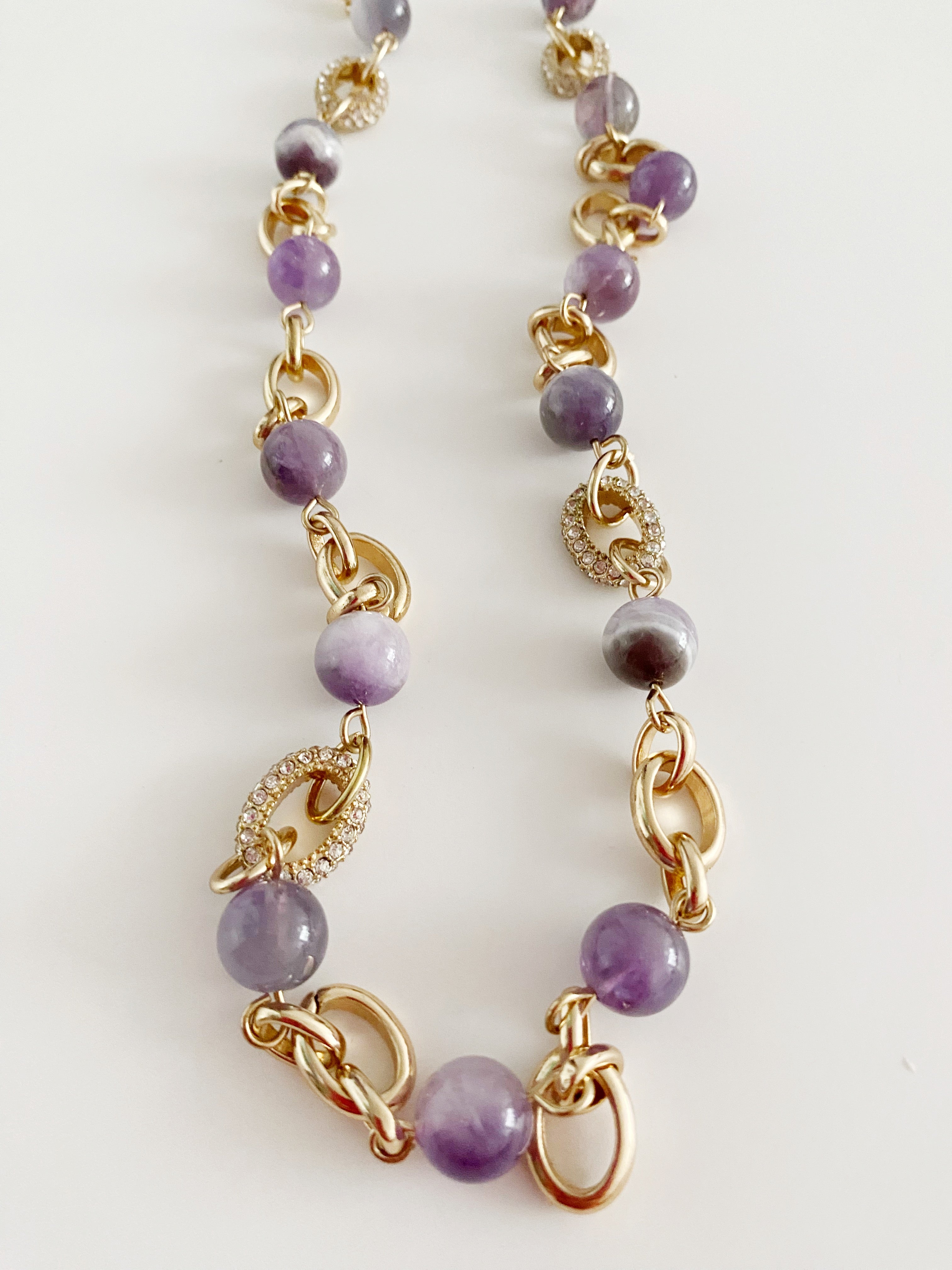Collier long Purple hazeđ