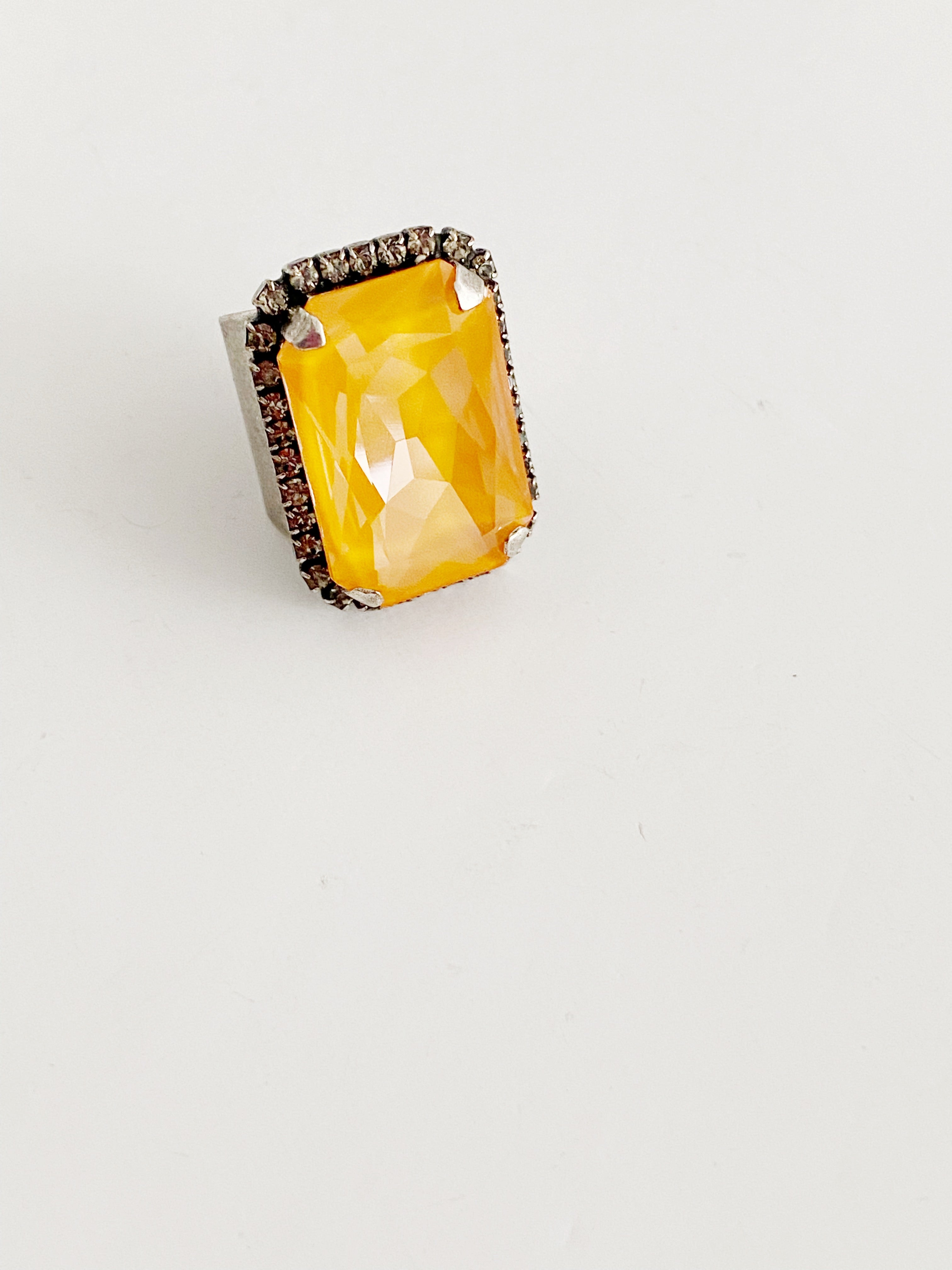 Bague cocktail Stella mango ignite