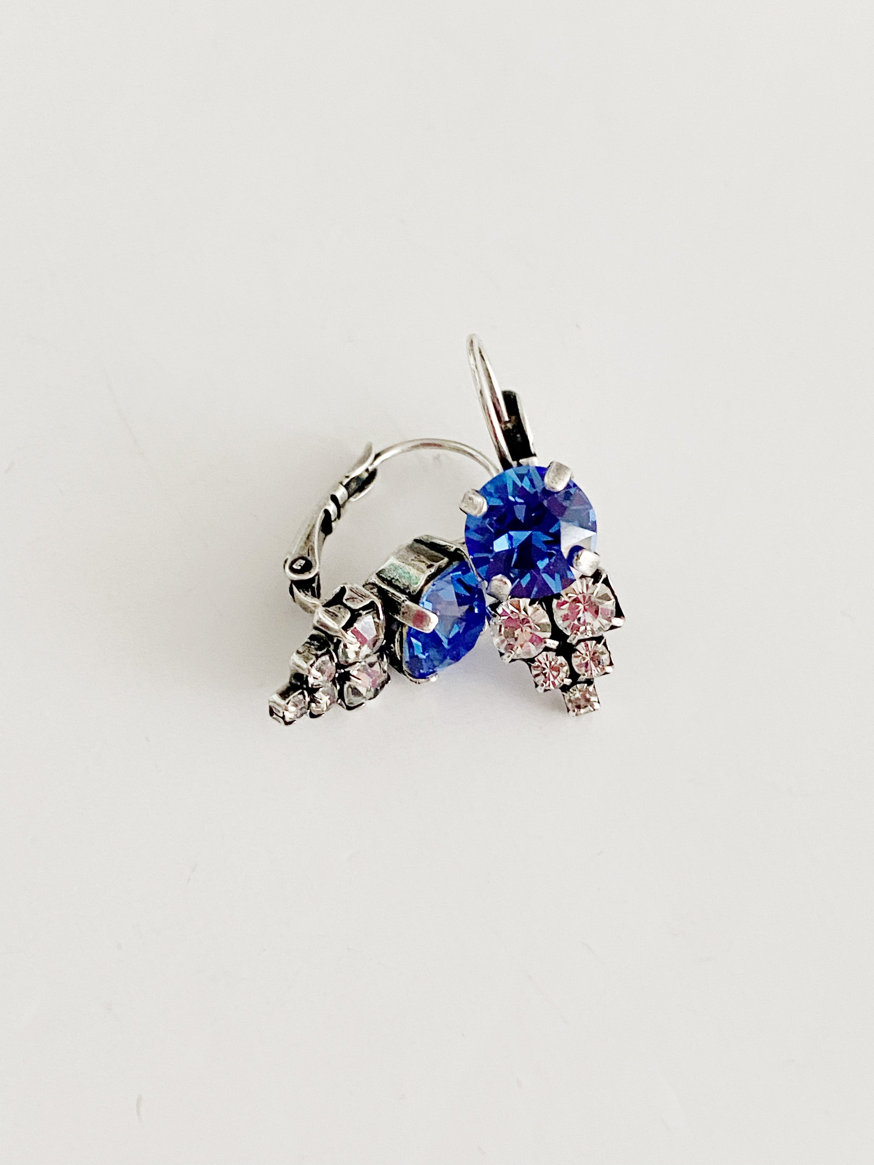 Boucles d'oreilles Leia Saphir đ