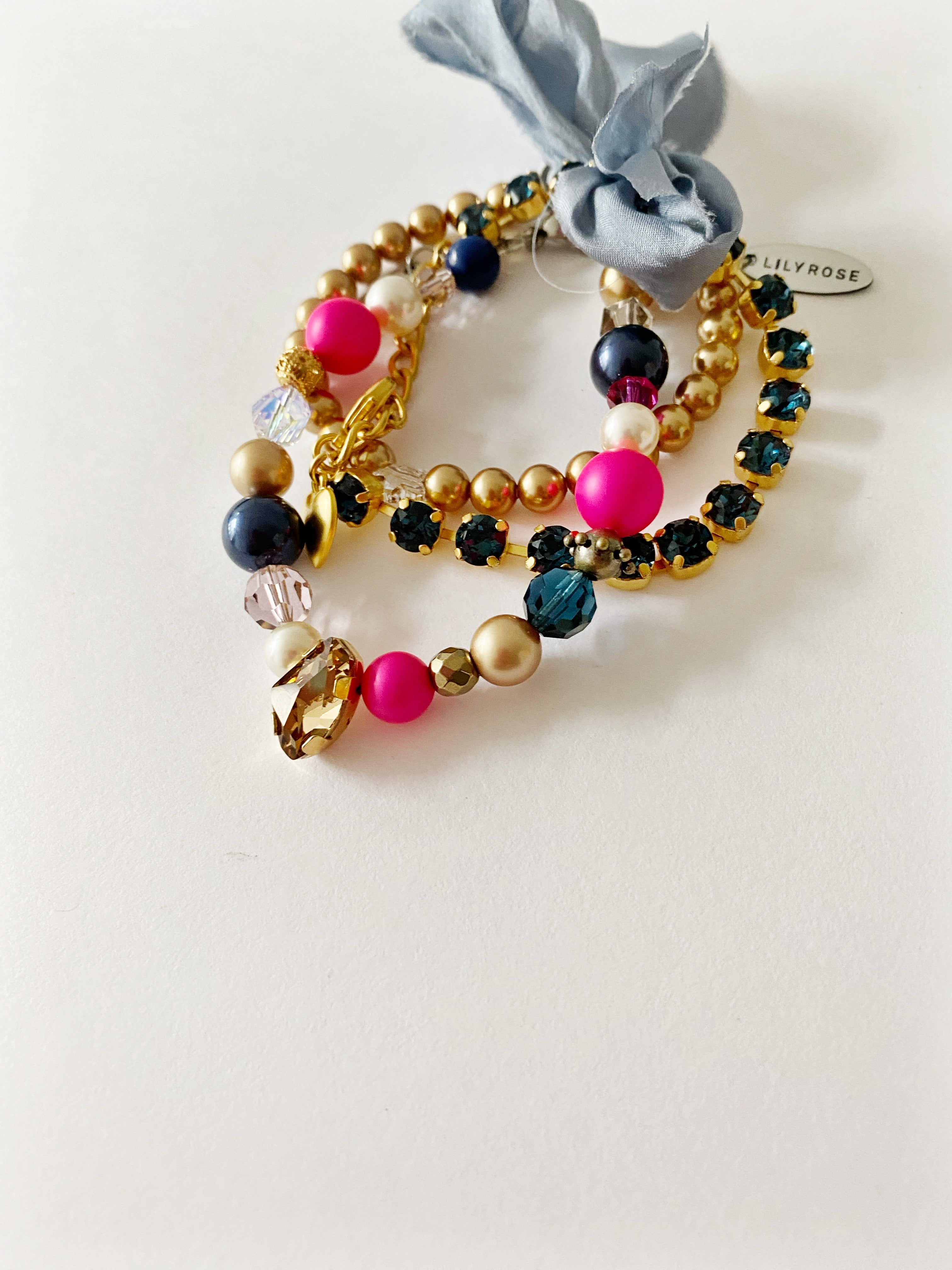 Ensemble 3 bracelets Positano