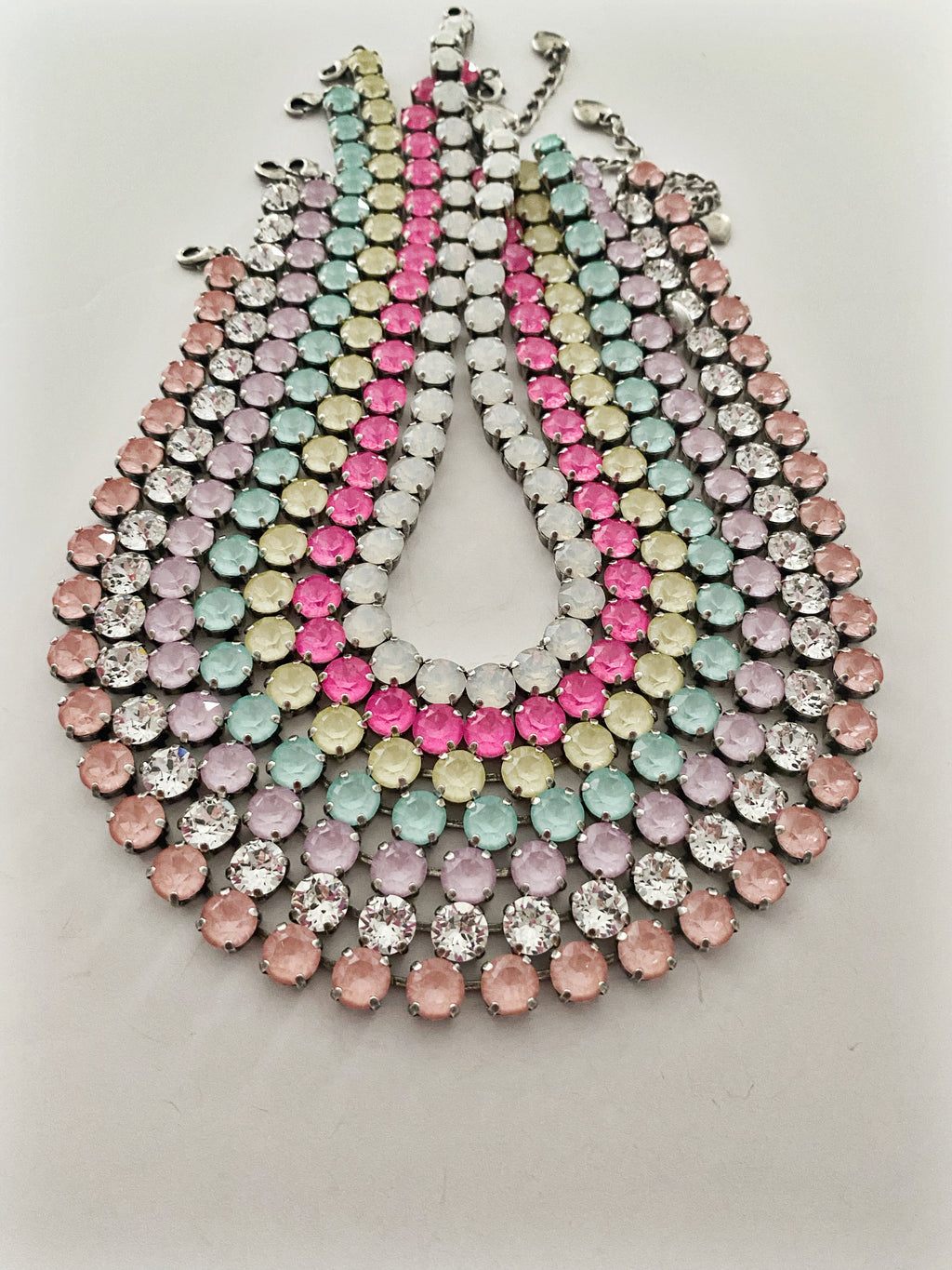 Collier Safira Electric pink