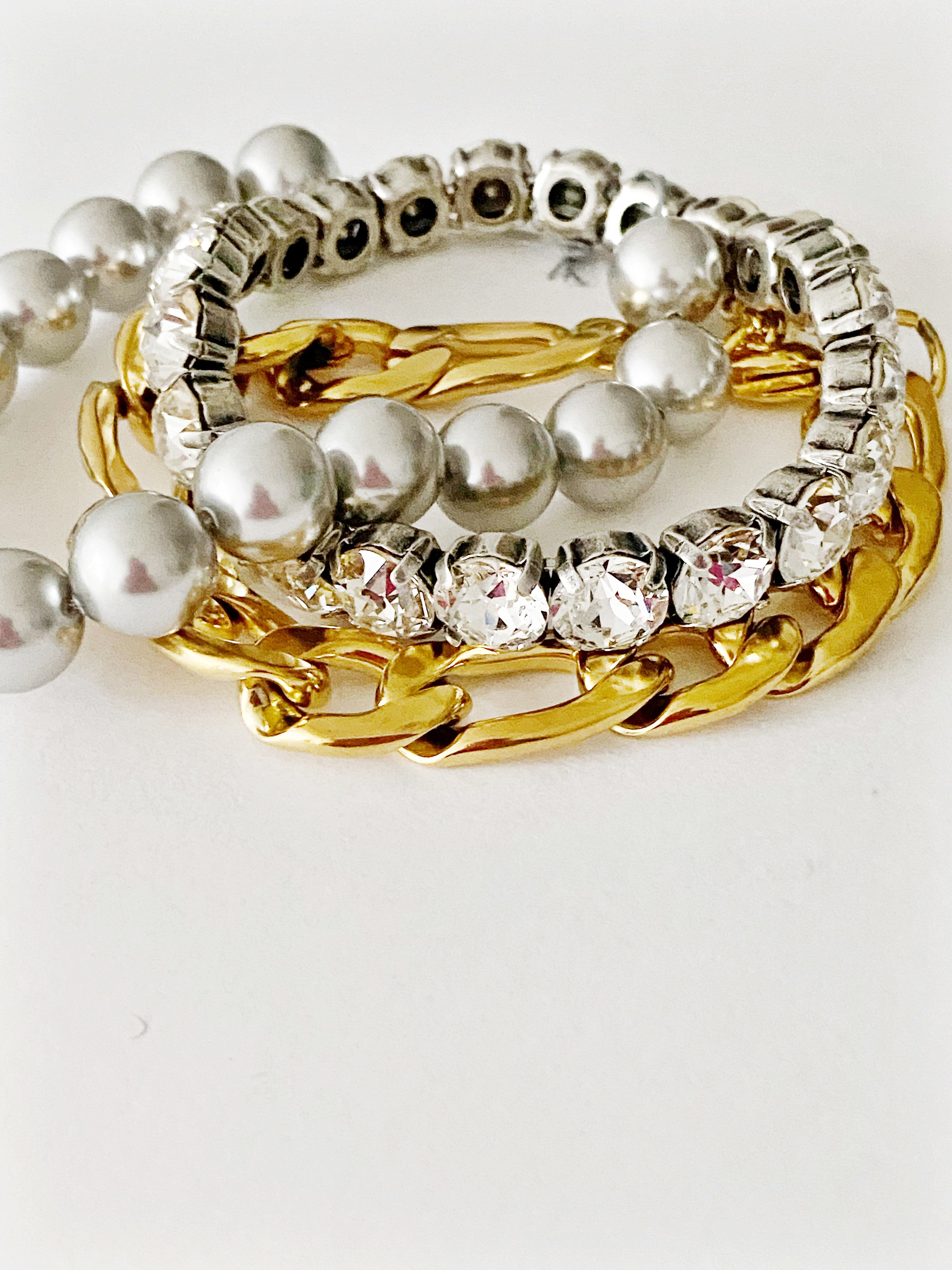 Ensemble de bracelets Diamond girl ✨