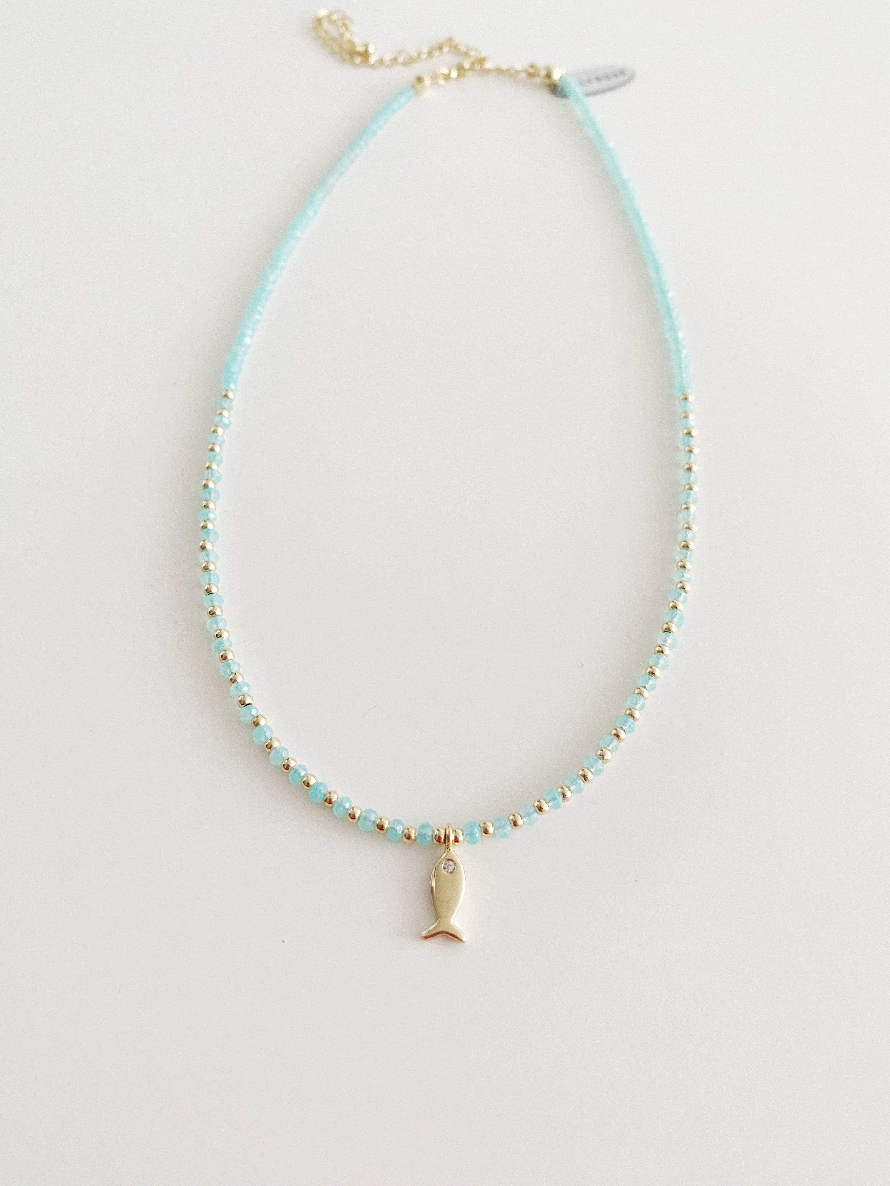 Collier Ondina \ turquoise light