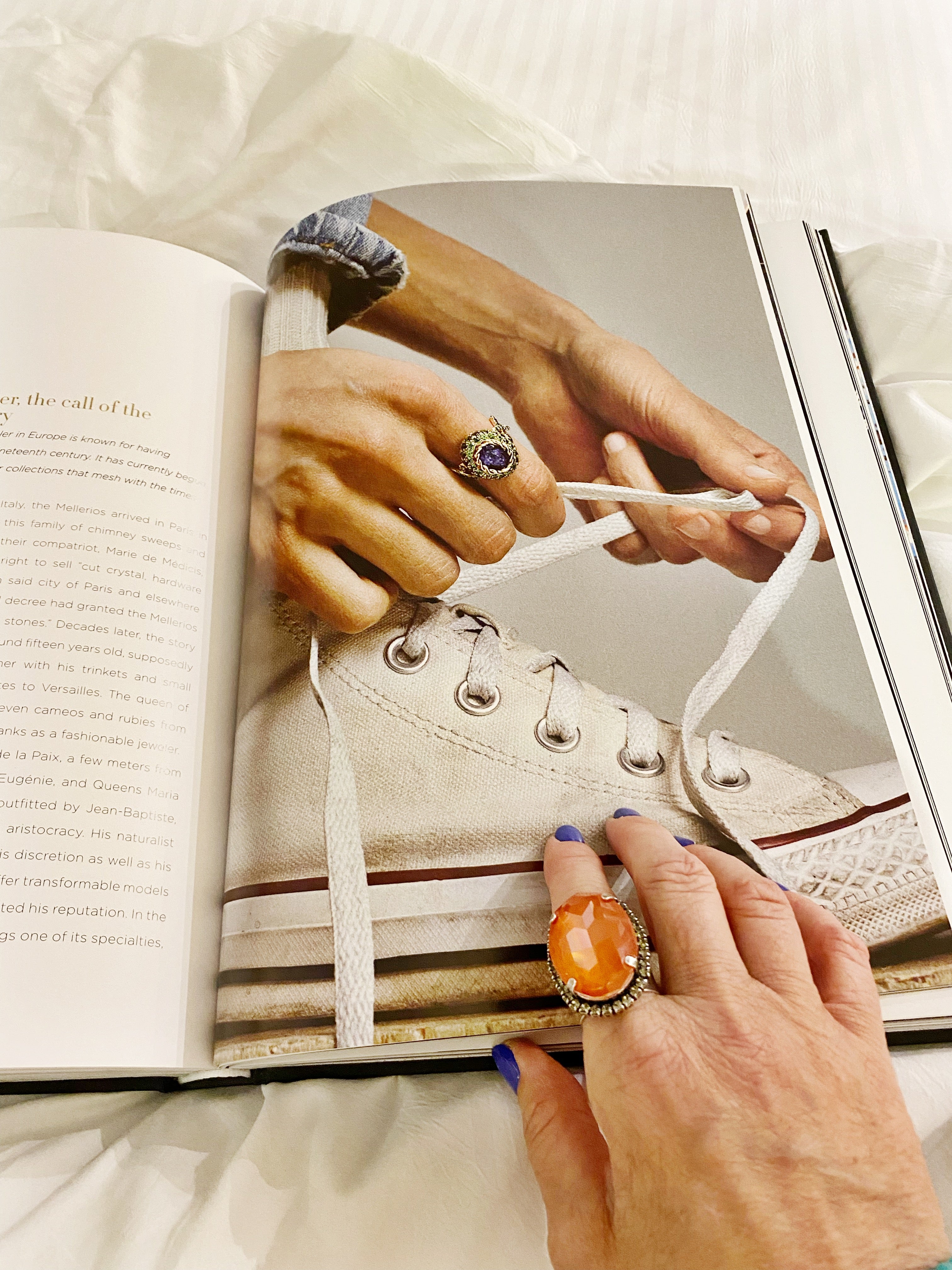 Bague cocktail Sofia Orange