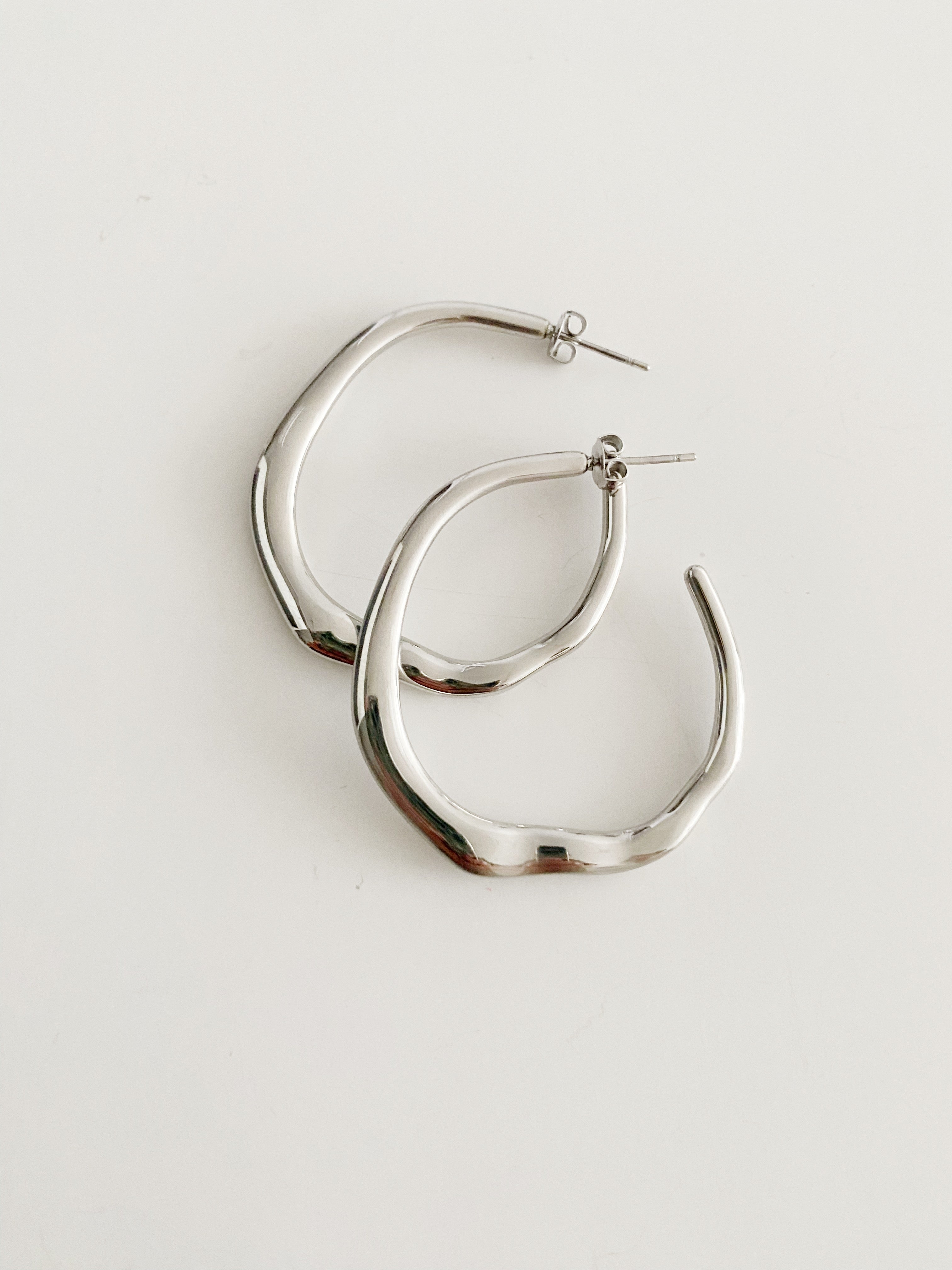 Boucles d'oreilles Stefania \ silver