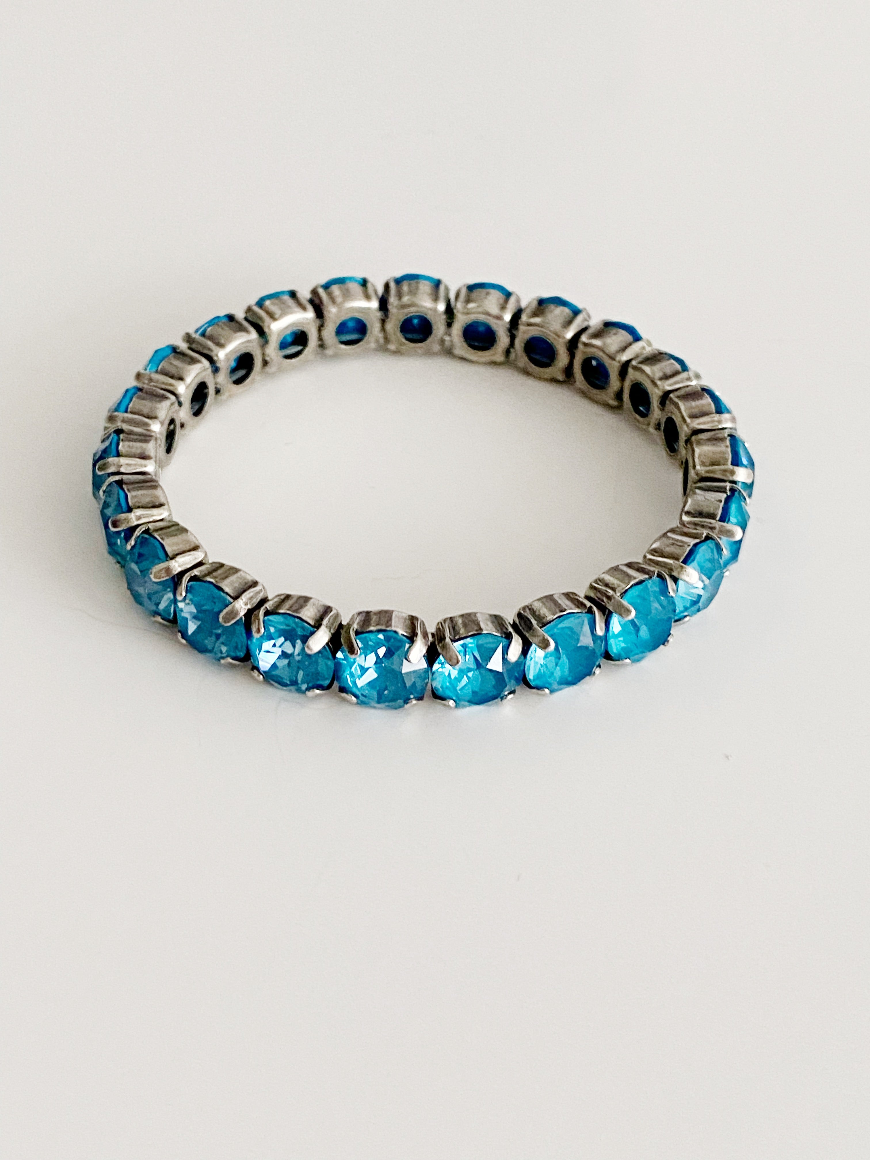 Bracelet élastique TEAL LOVE