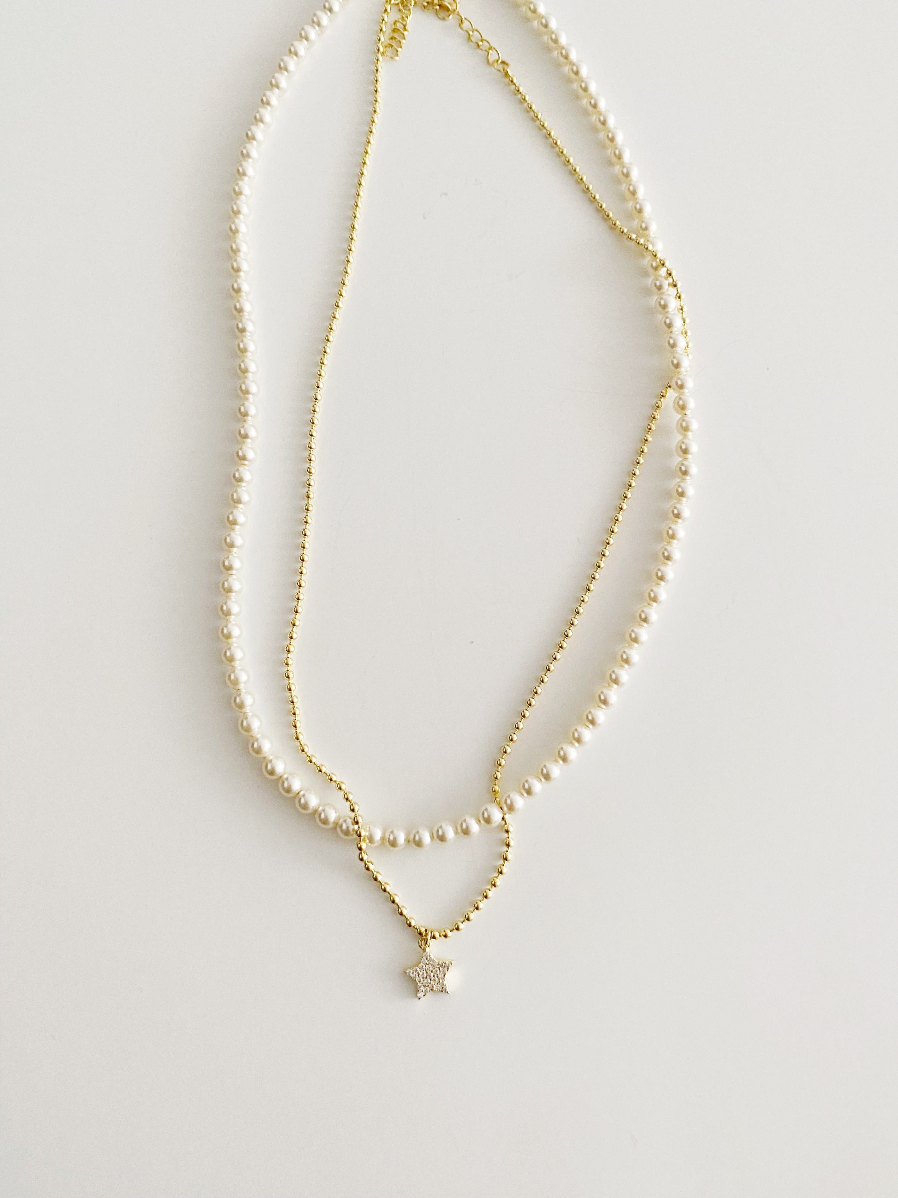 Ensemble deux colliers Elizabetta