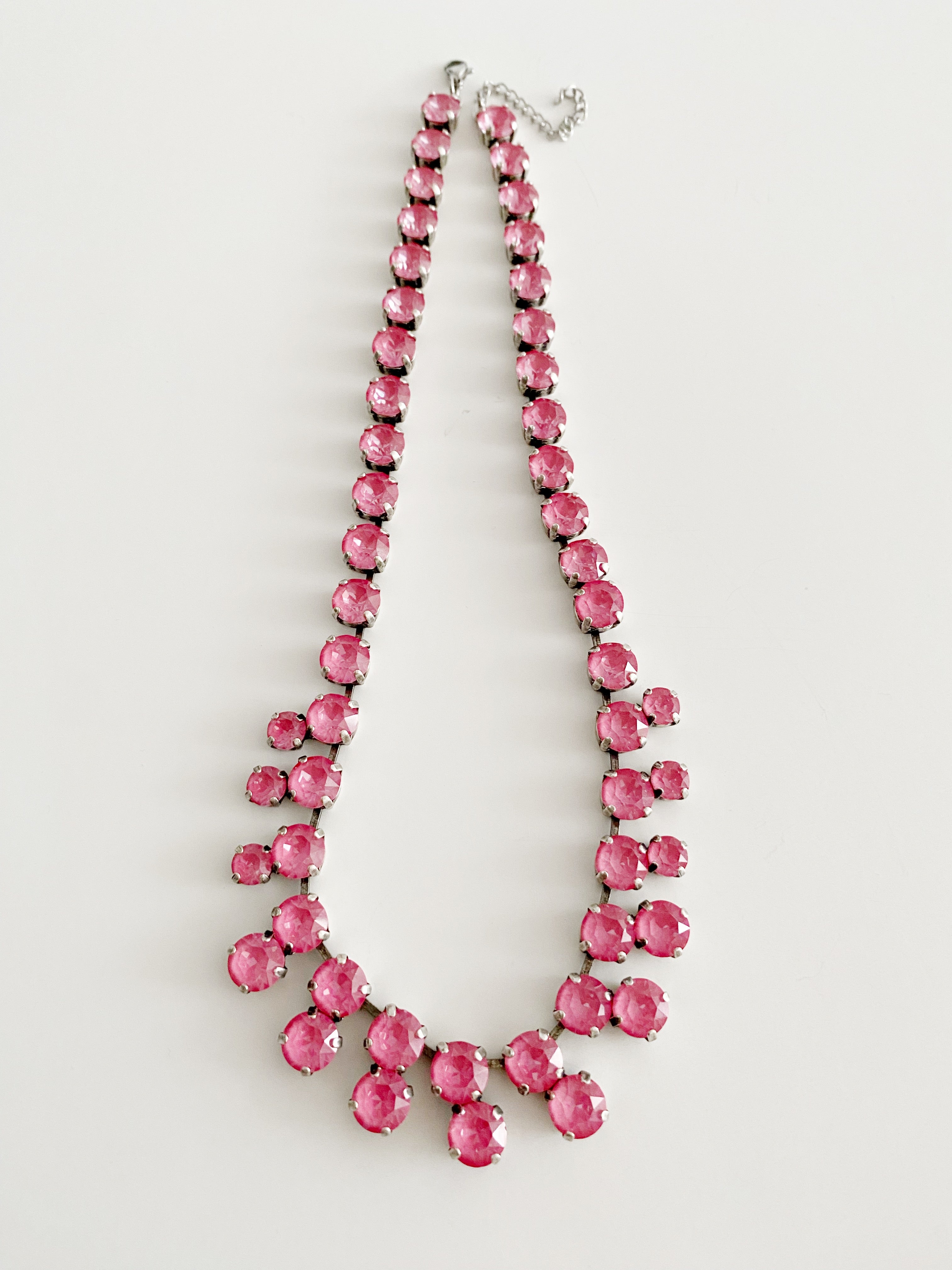 Collier Bal Dahlia rose