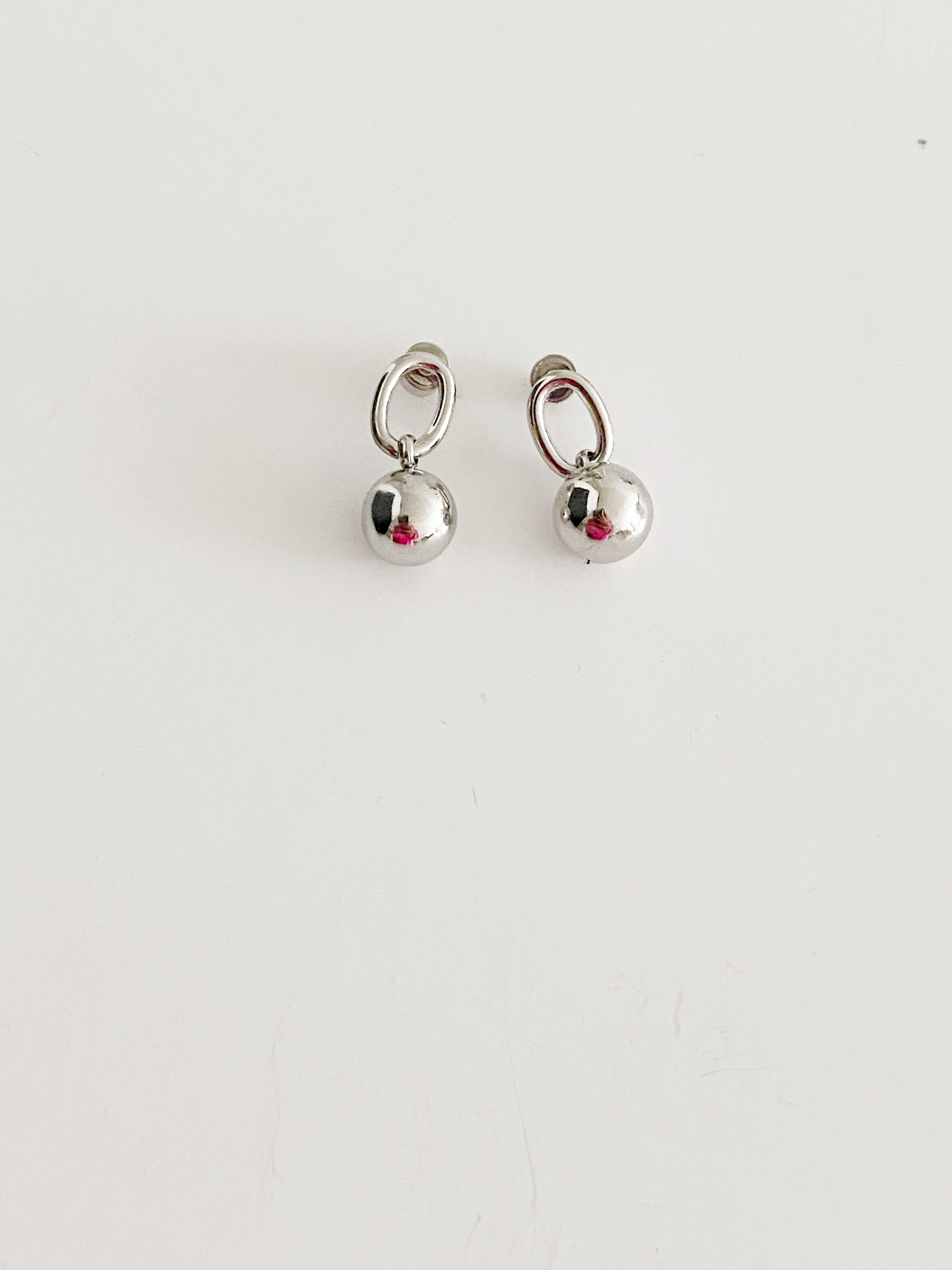 Boucles d'oreilles Manilla \ silver