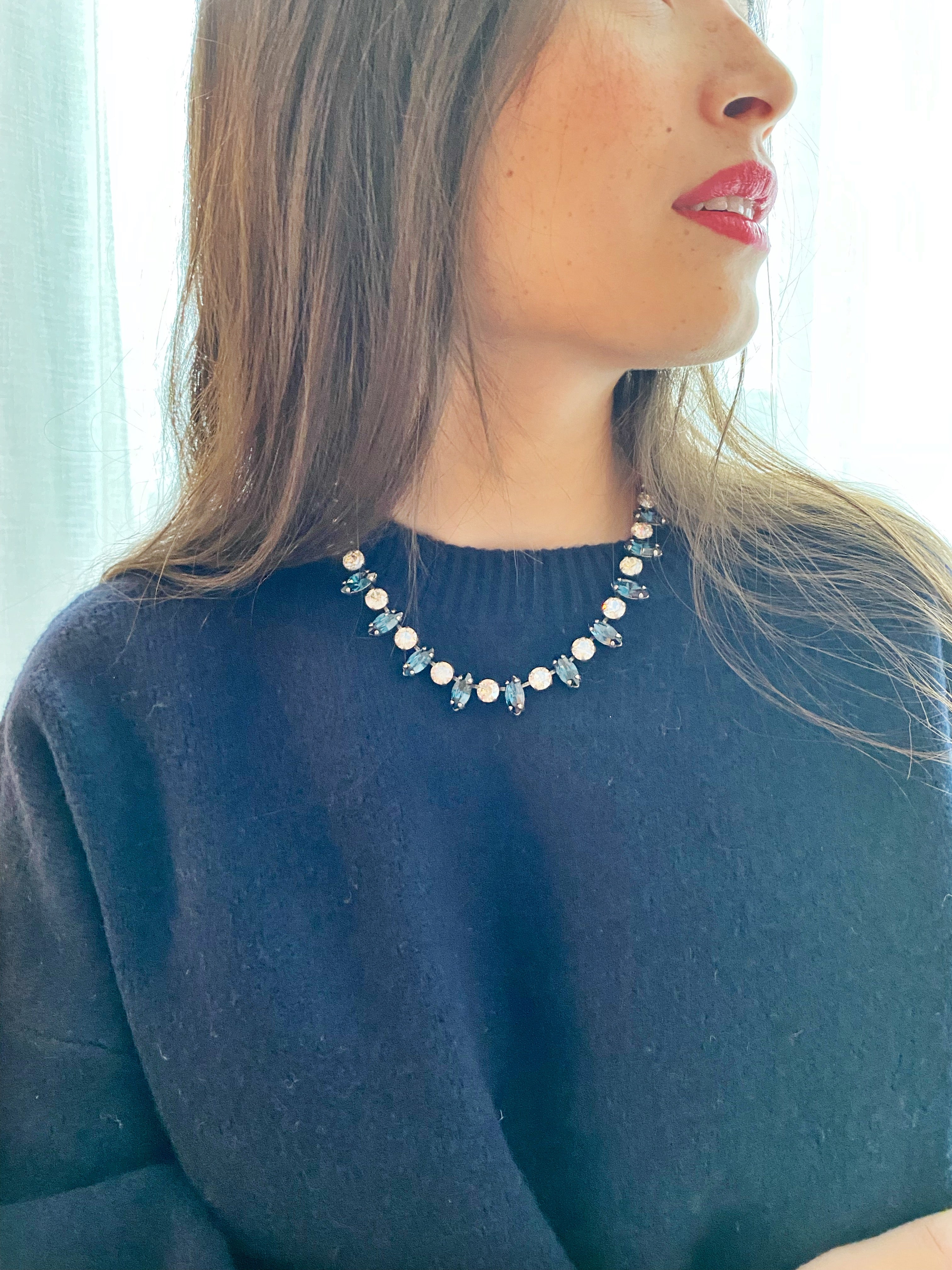 Collier Savanha \ blue Montana