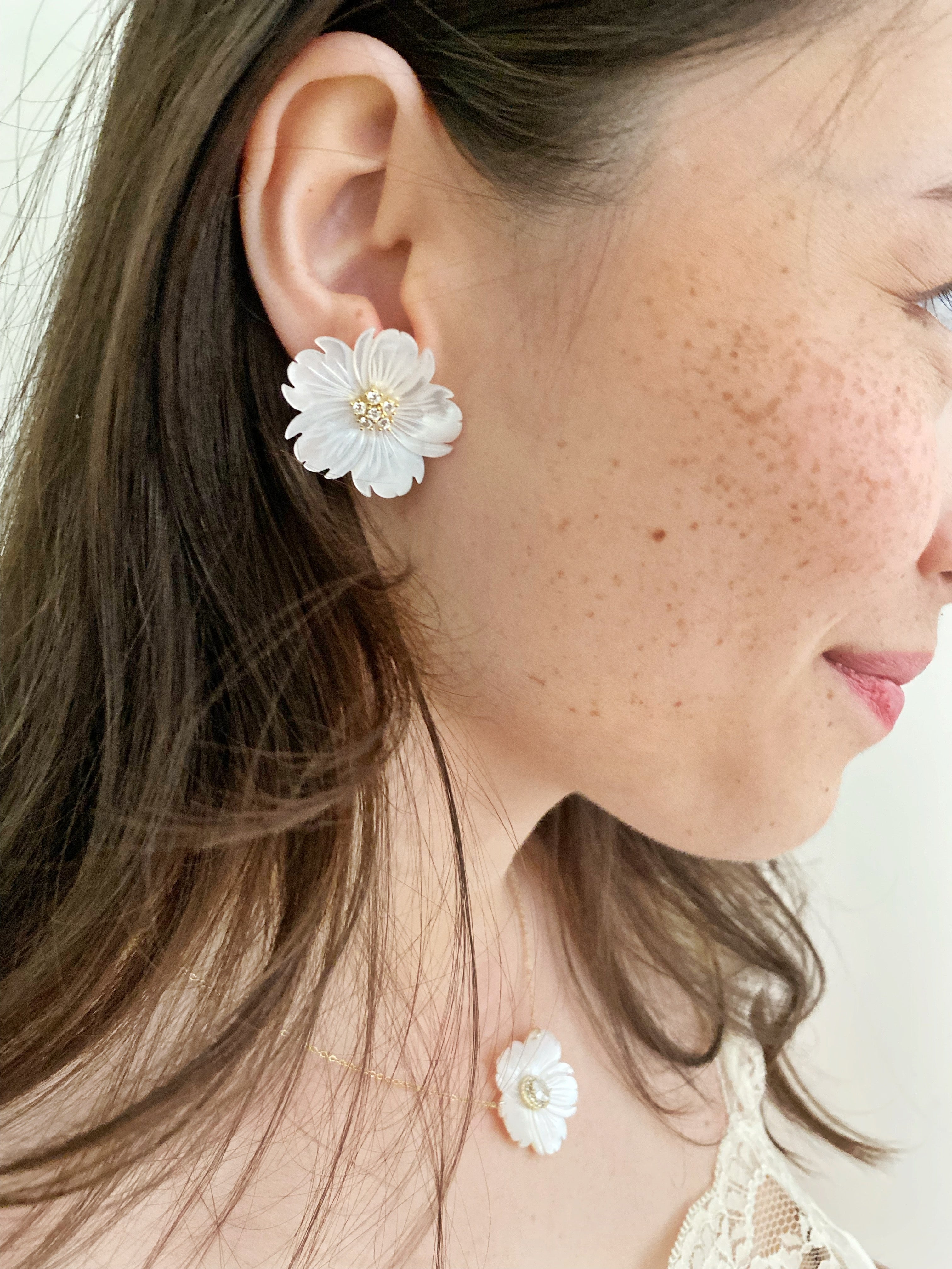 Boucles d'oreilles Sakura