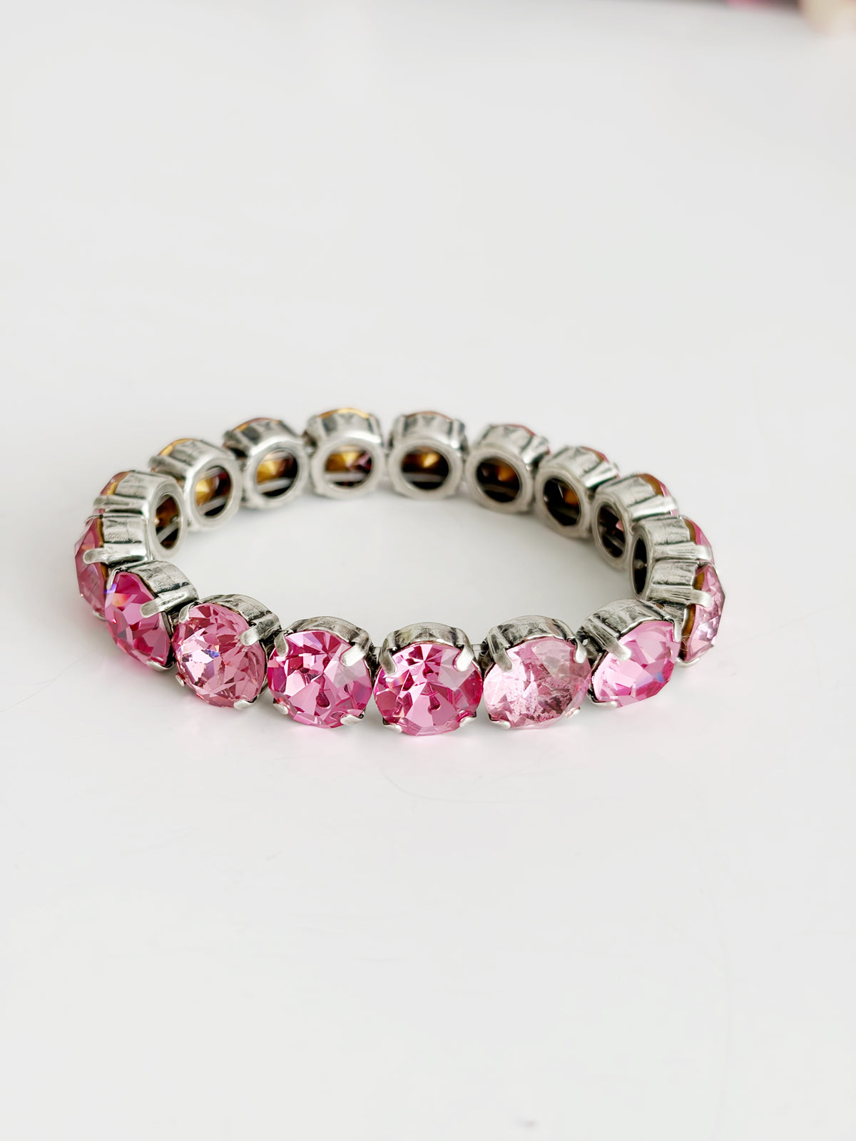 Bracelet élastique Pink love letter