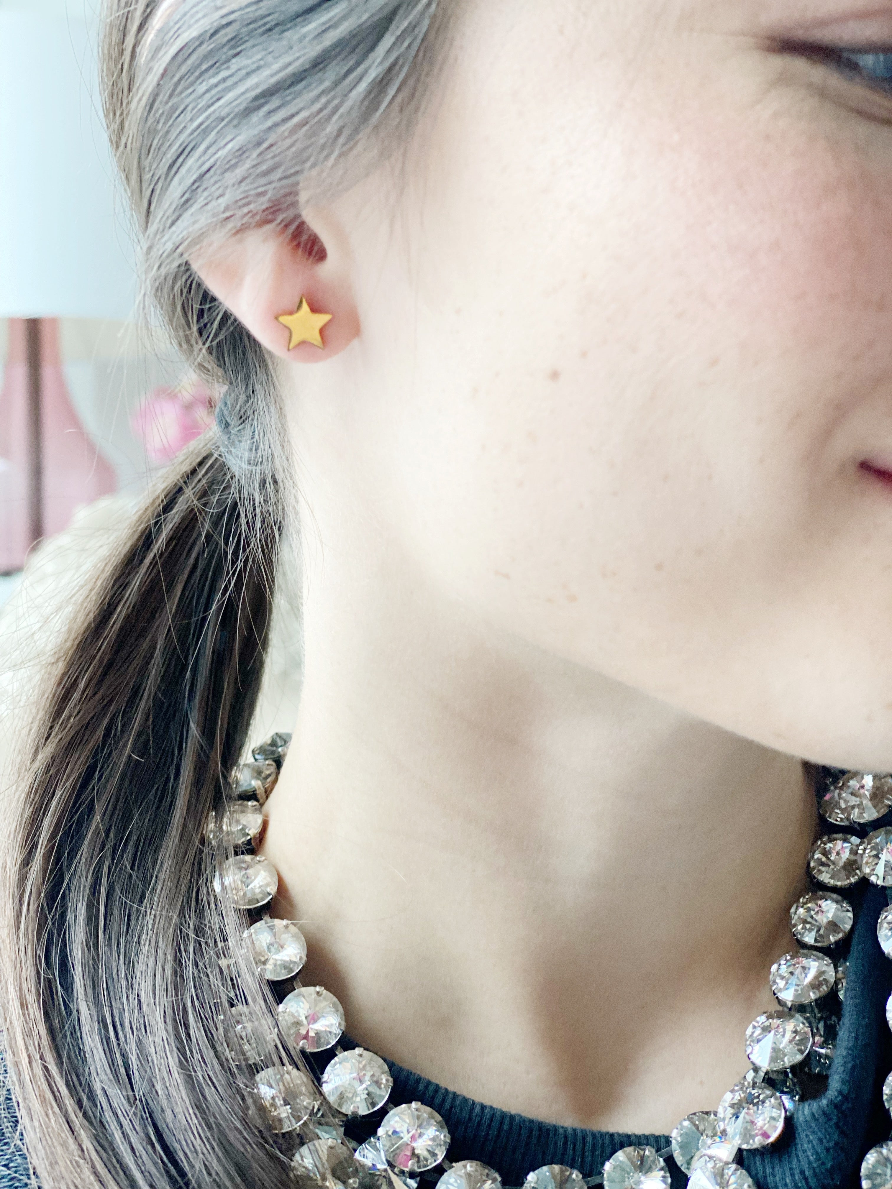 Boucles d'oreilles Ătoile FILANTE đ«
