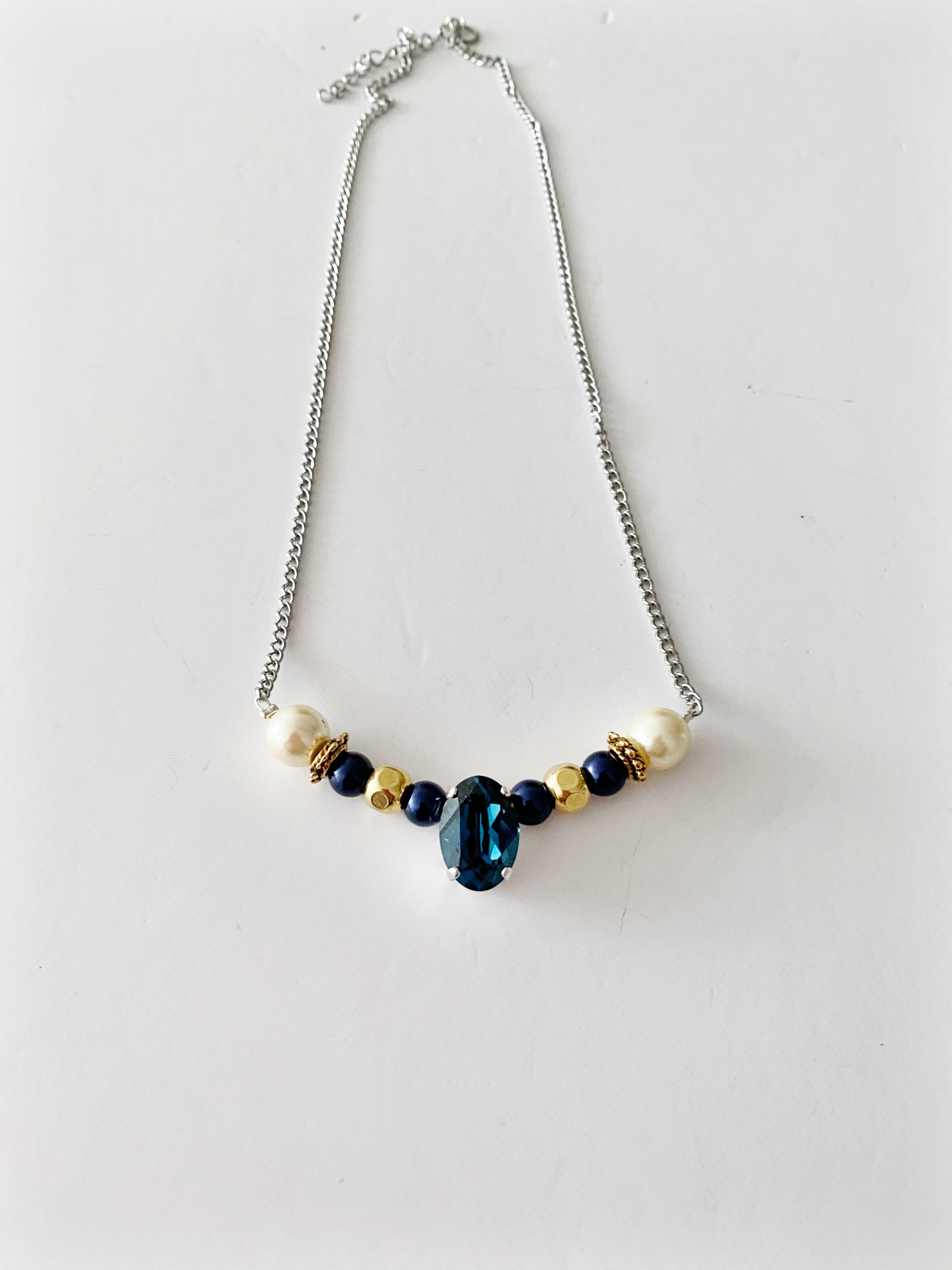 Collier Knox blue  \ prix spécial ✨