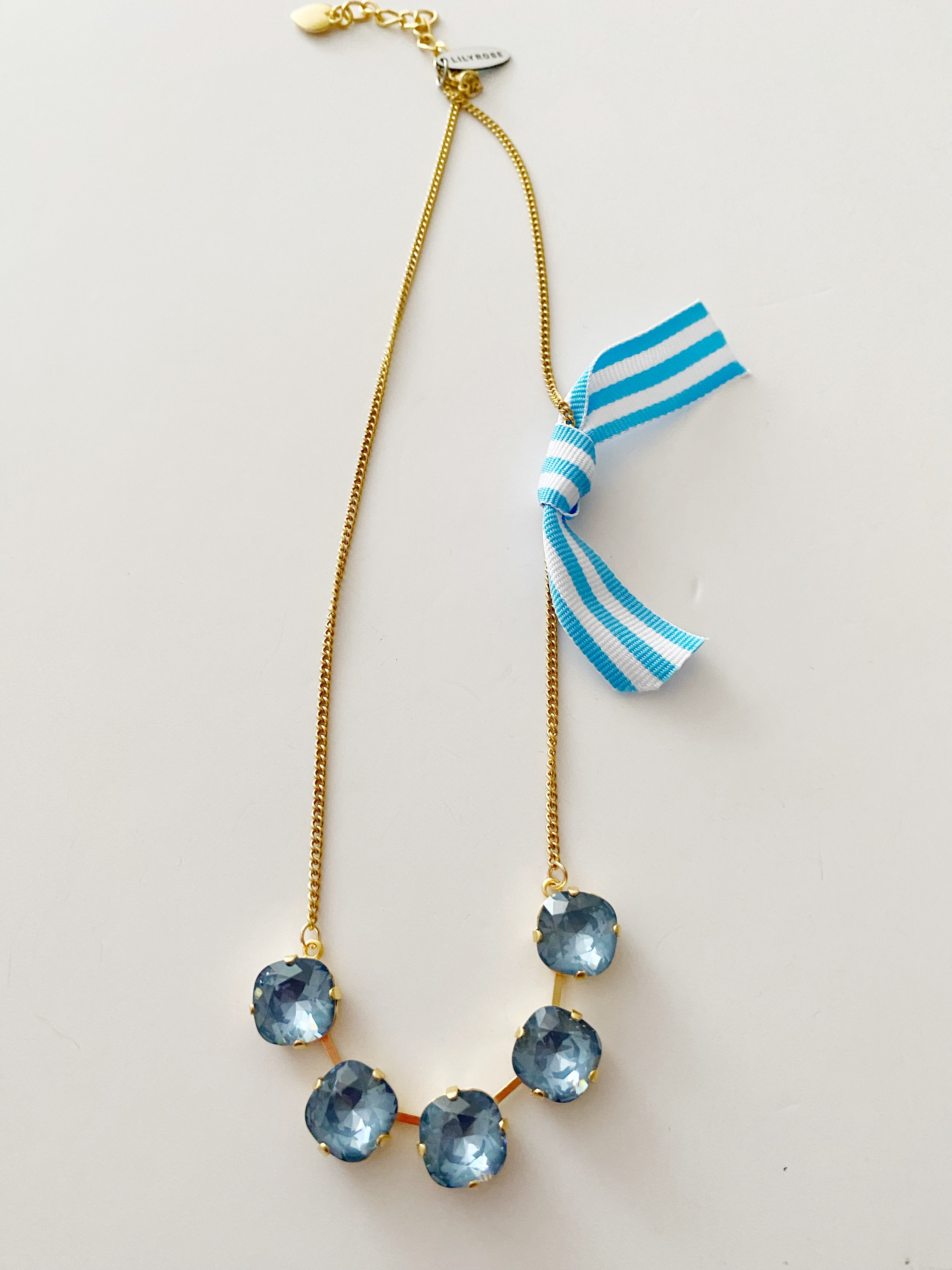 Collier Saylou \denim blue