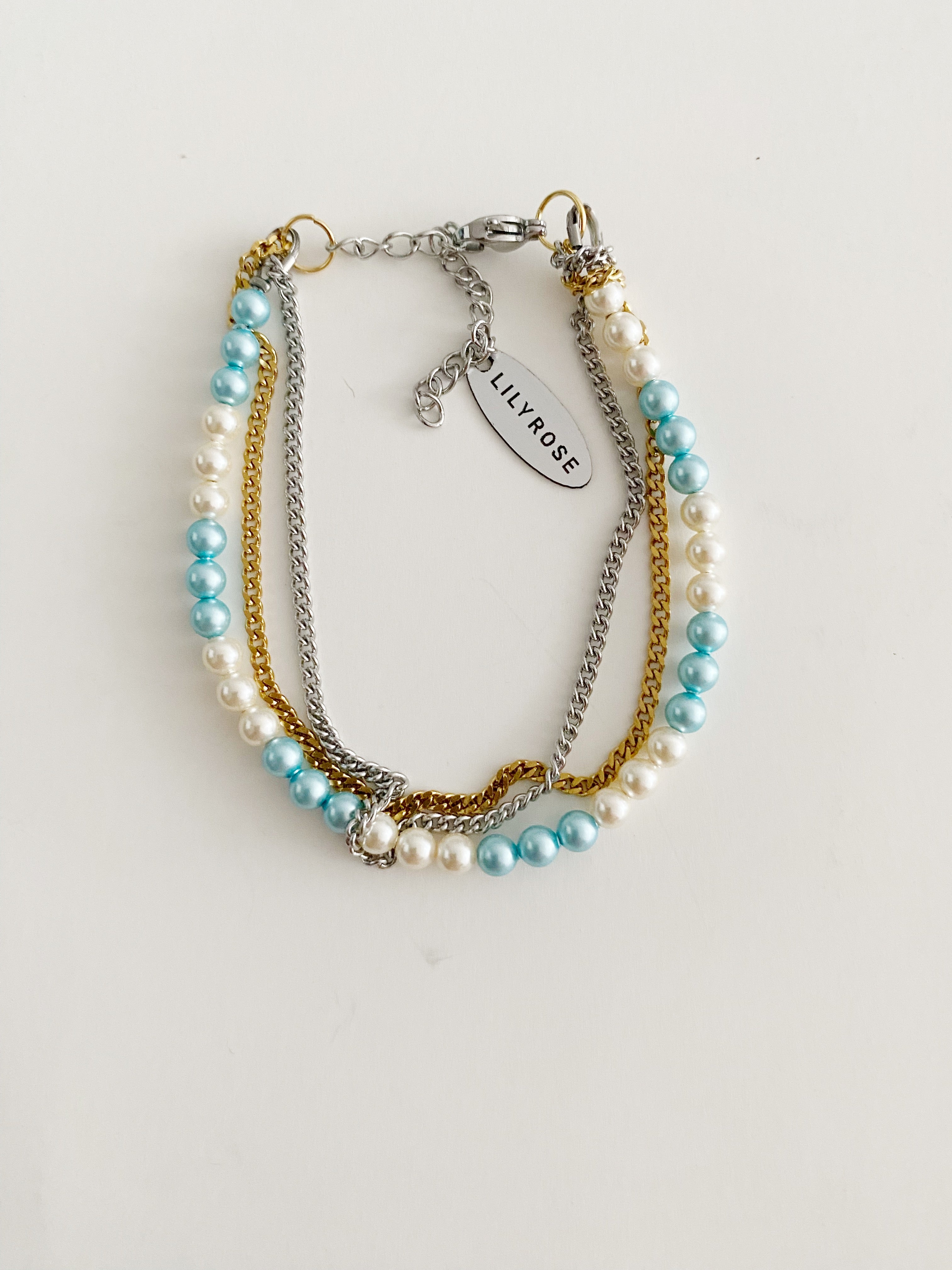 Bracelet Aqua perles