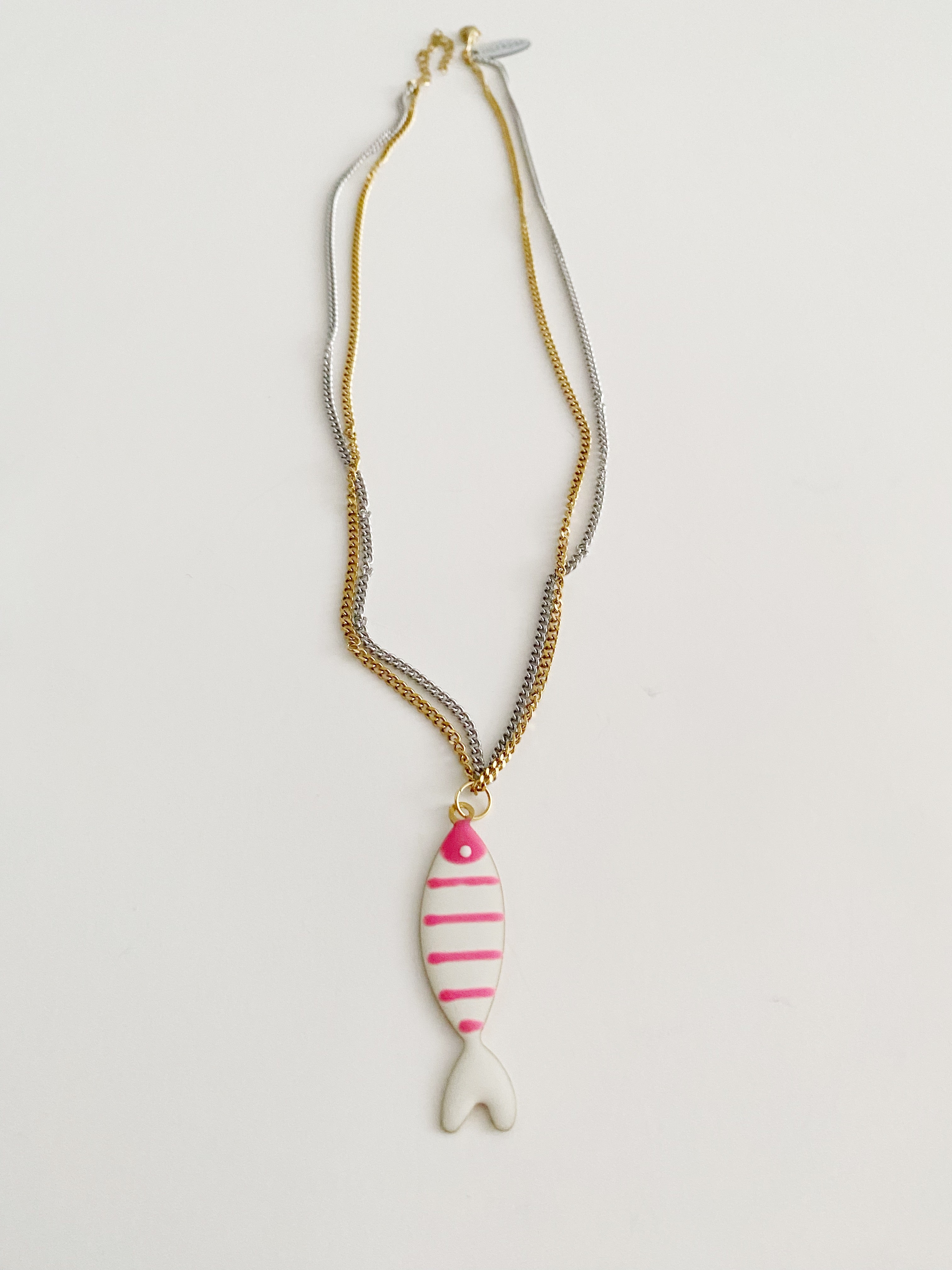 Collier Coralina rose