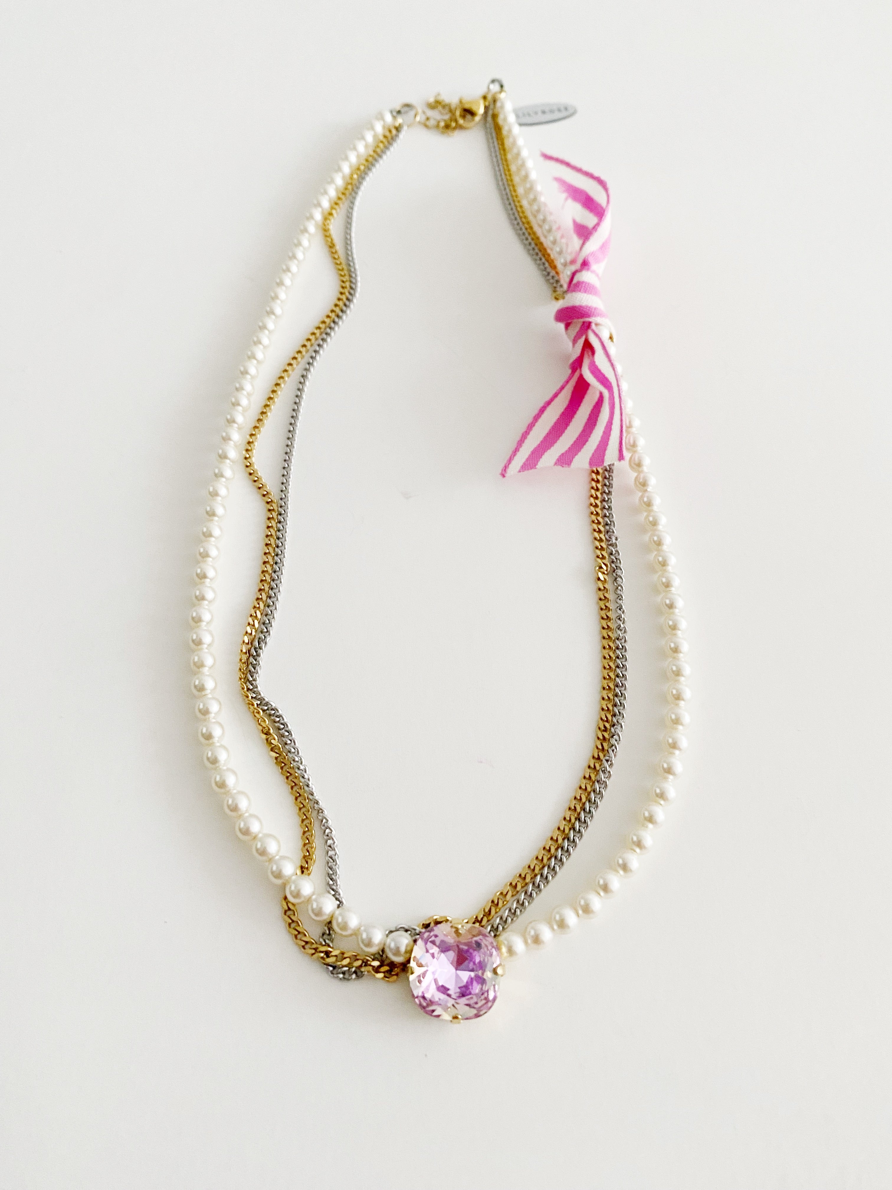 Collier India Sunset Rose