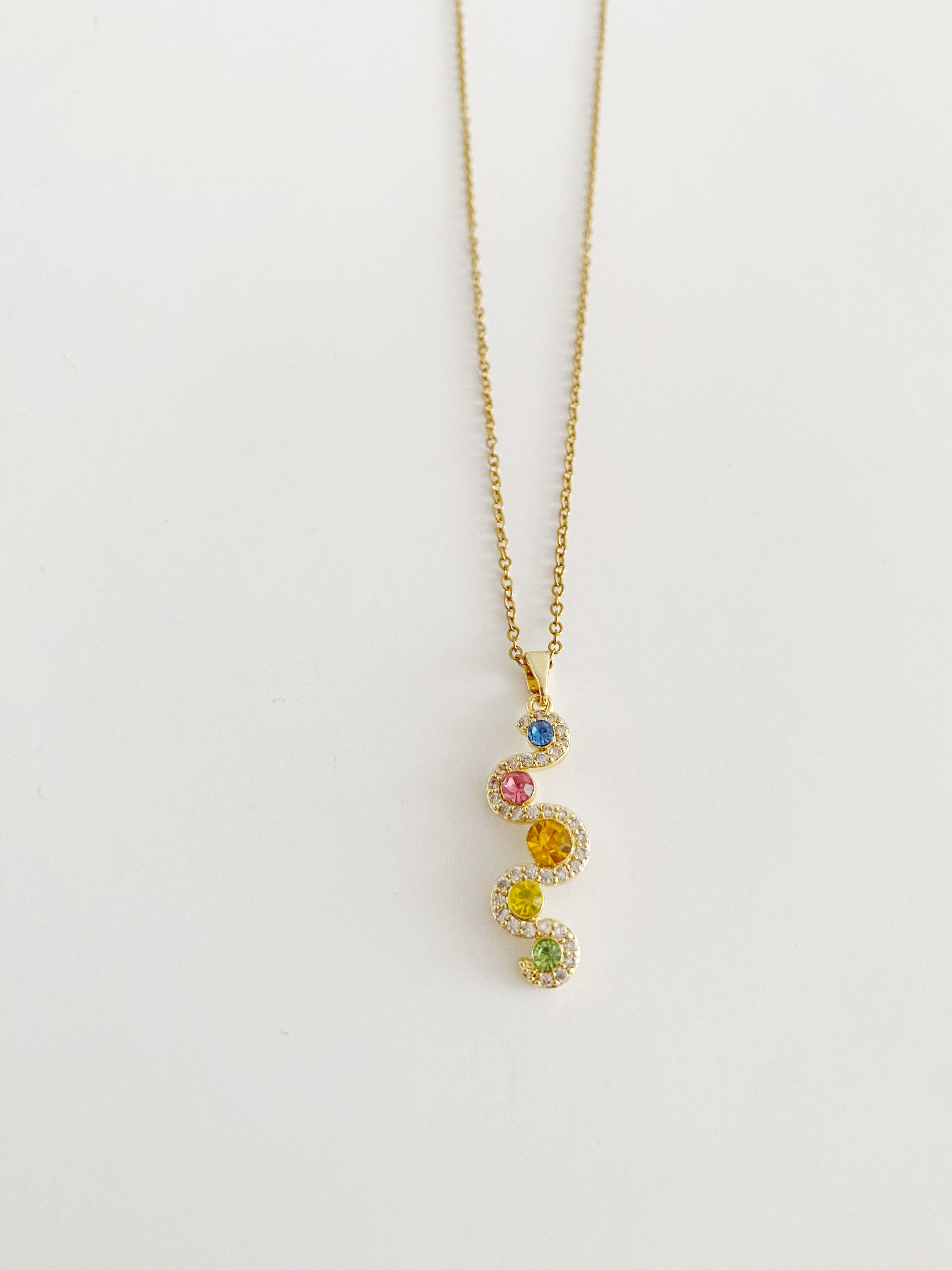 Collier Summer rainbow