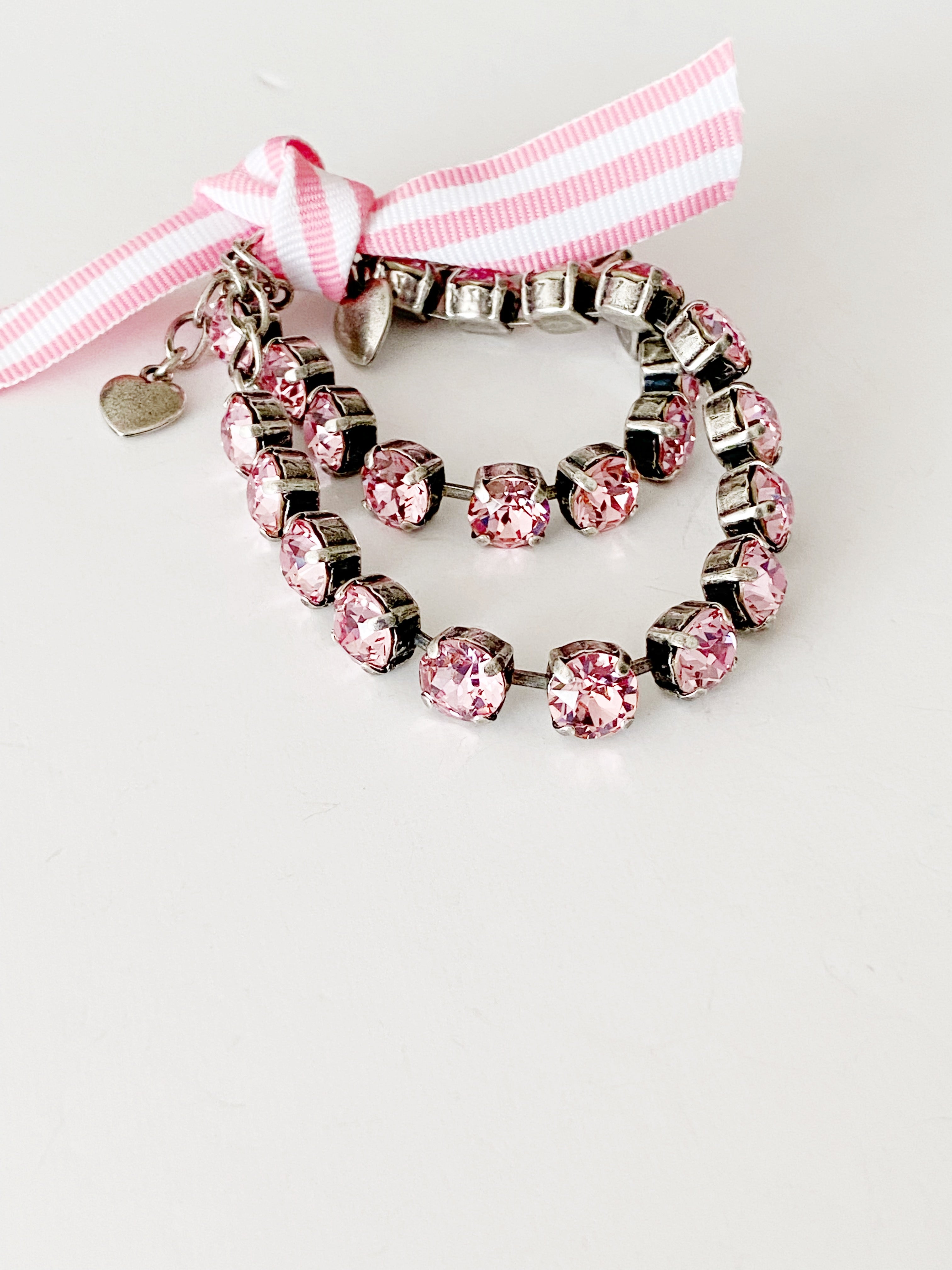 Ensemble de bracelets maman et fille \ Pink Love