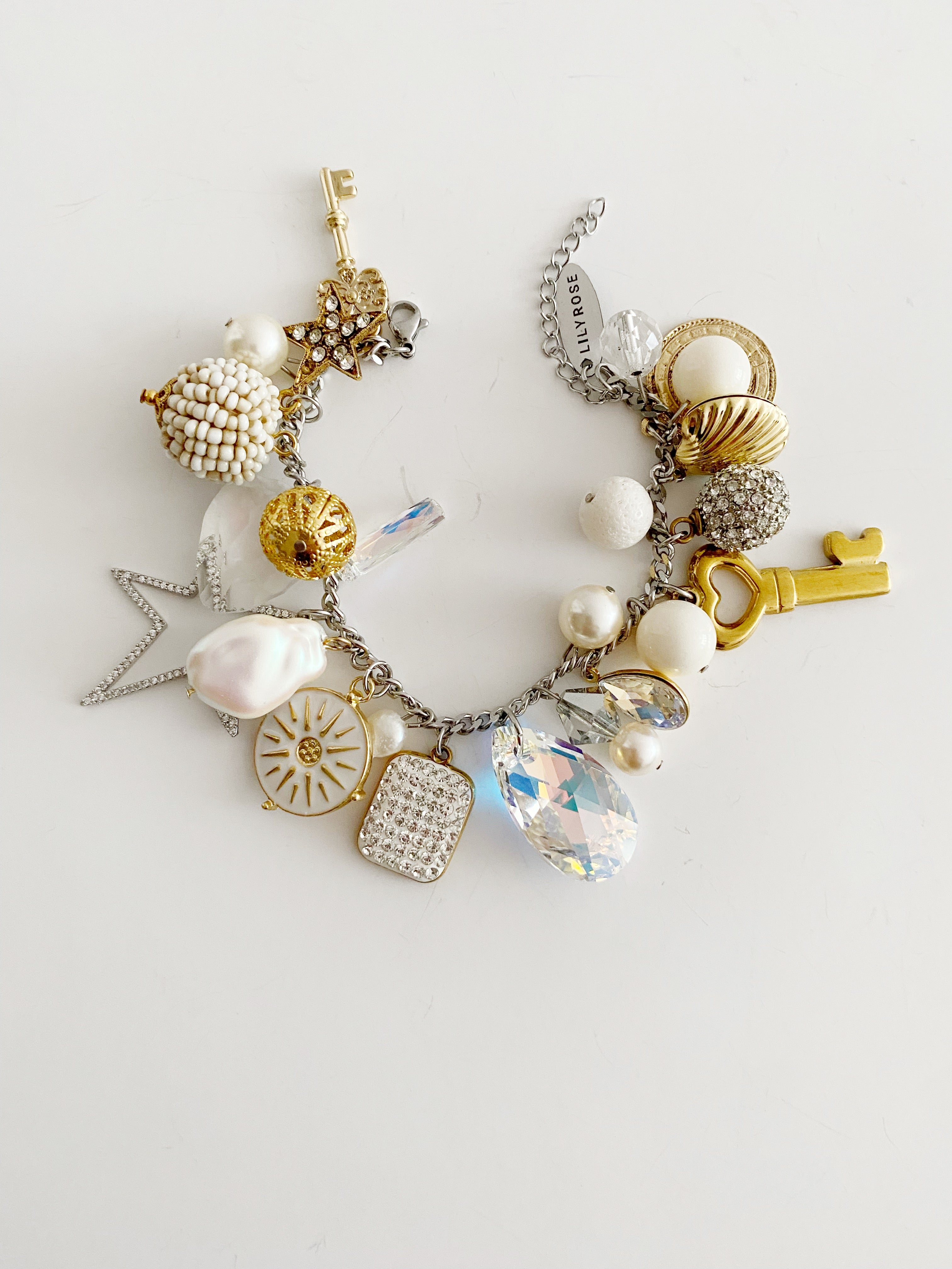Bracelet breloques OcĂ©an Blanc đ