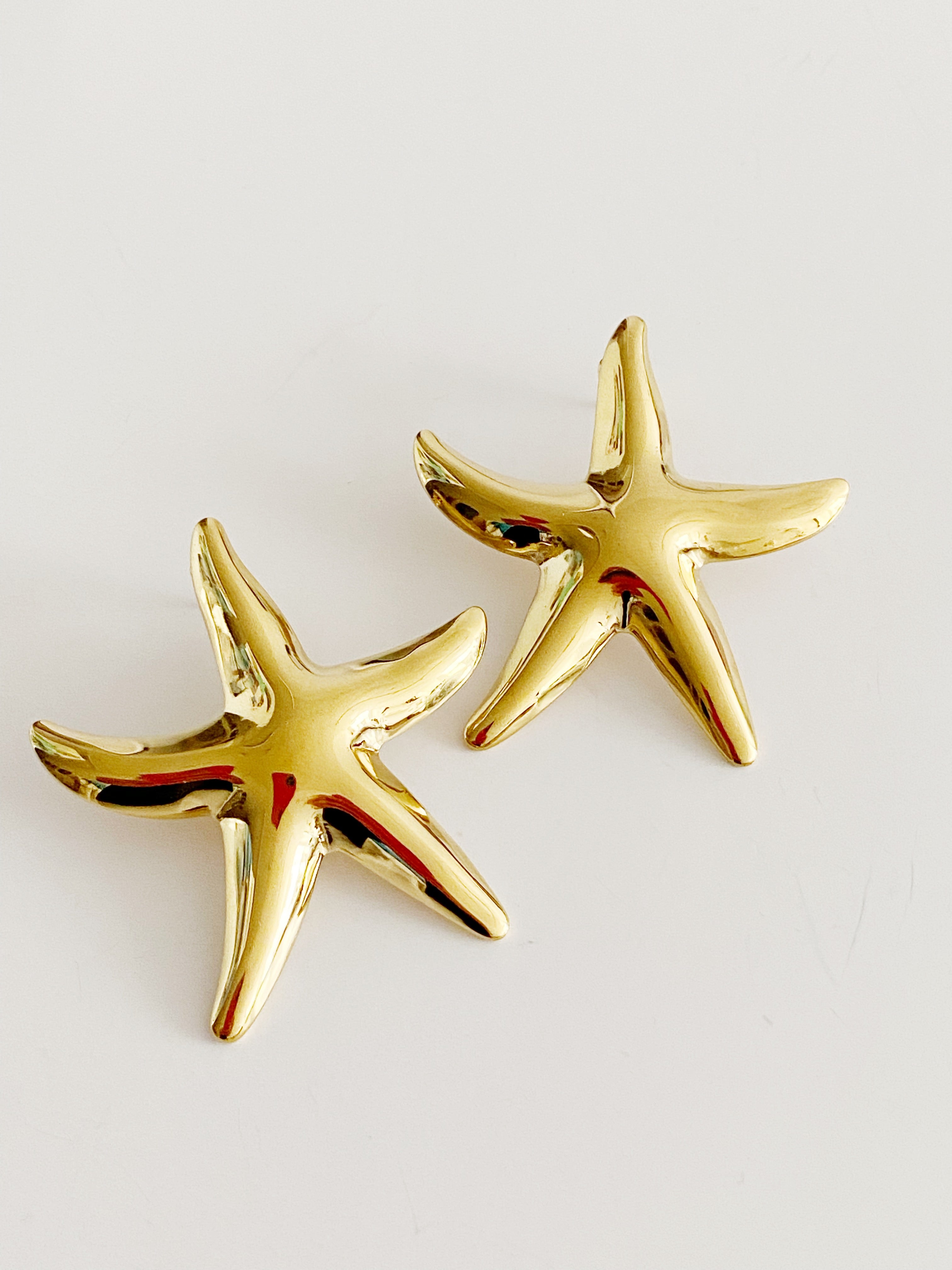 Boucles d'oreilles Seastar \ gold
