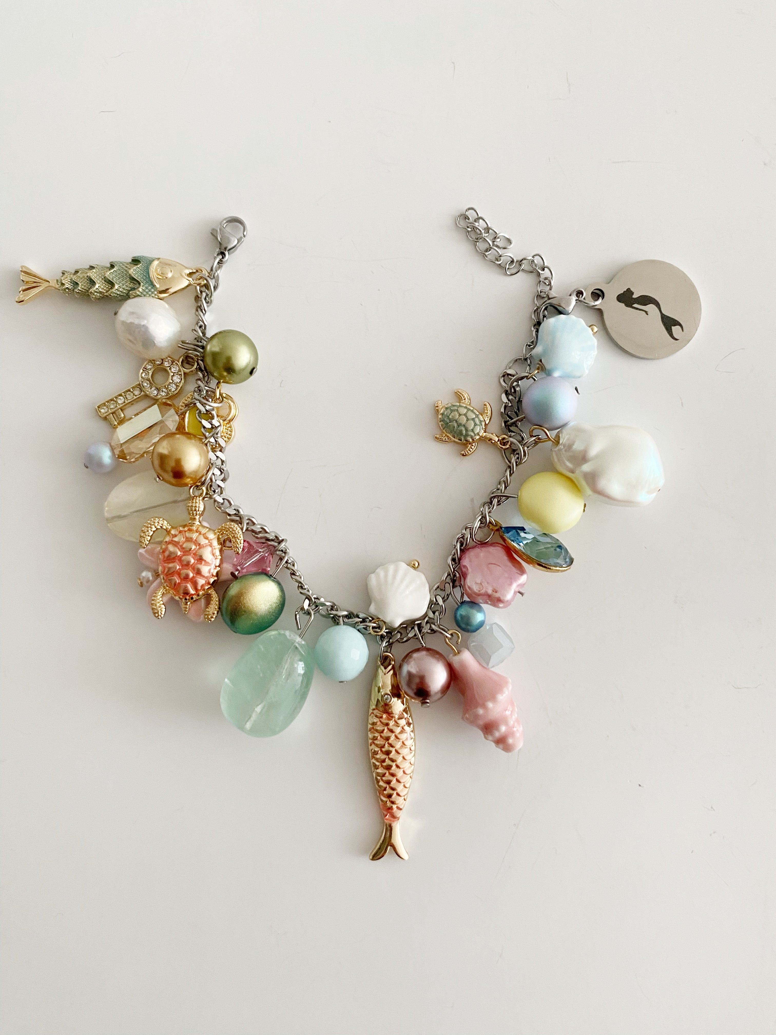 Bracelet breloques Petite Sirène