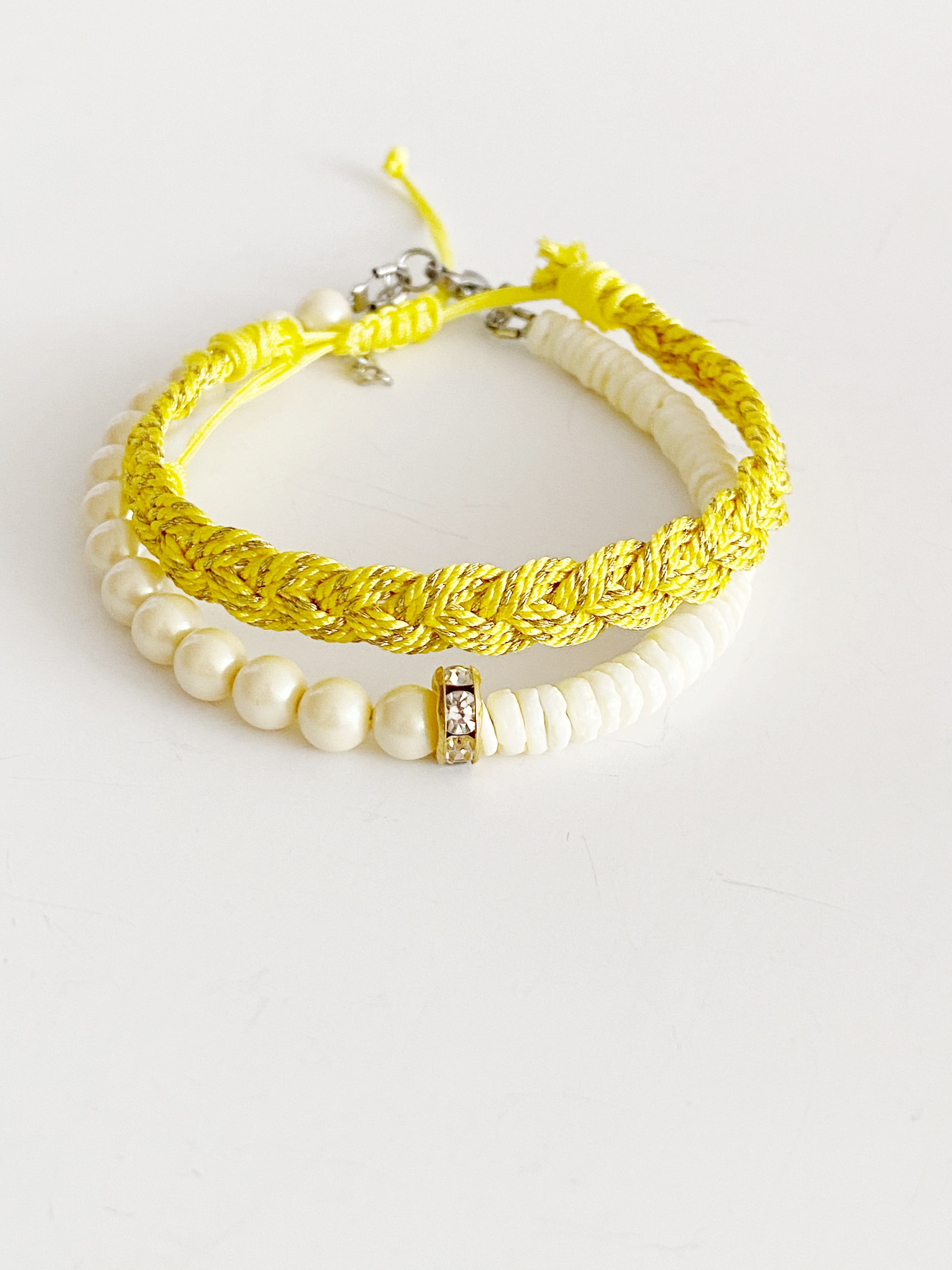Ensemble de bracelets sorbet citron