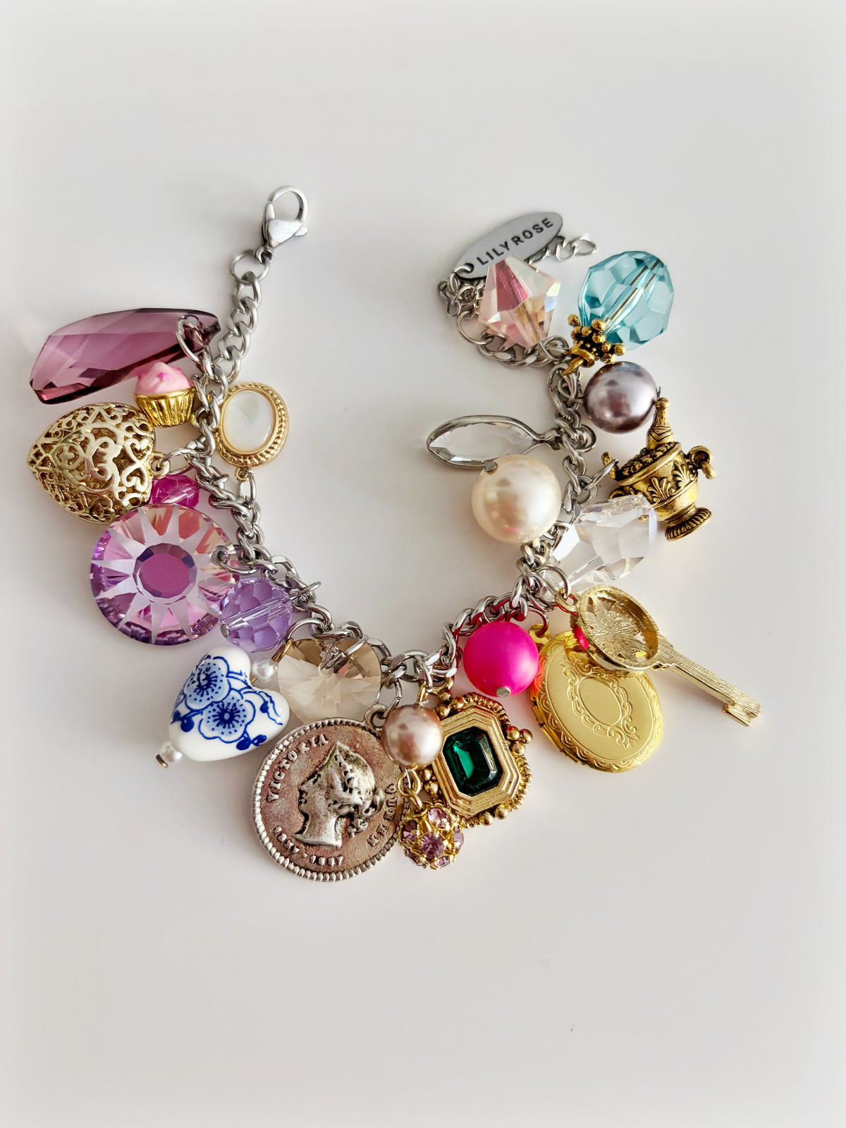 Bracelet Breloques Nuit au Château