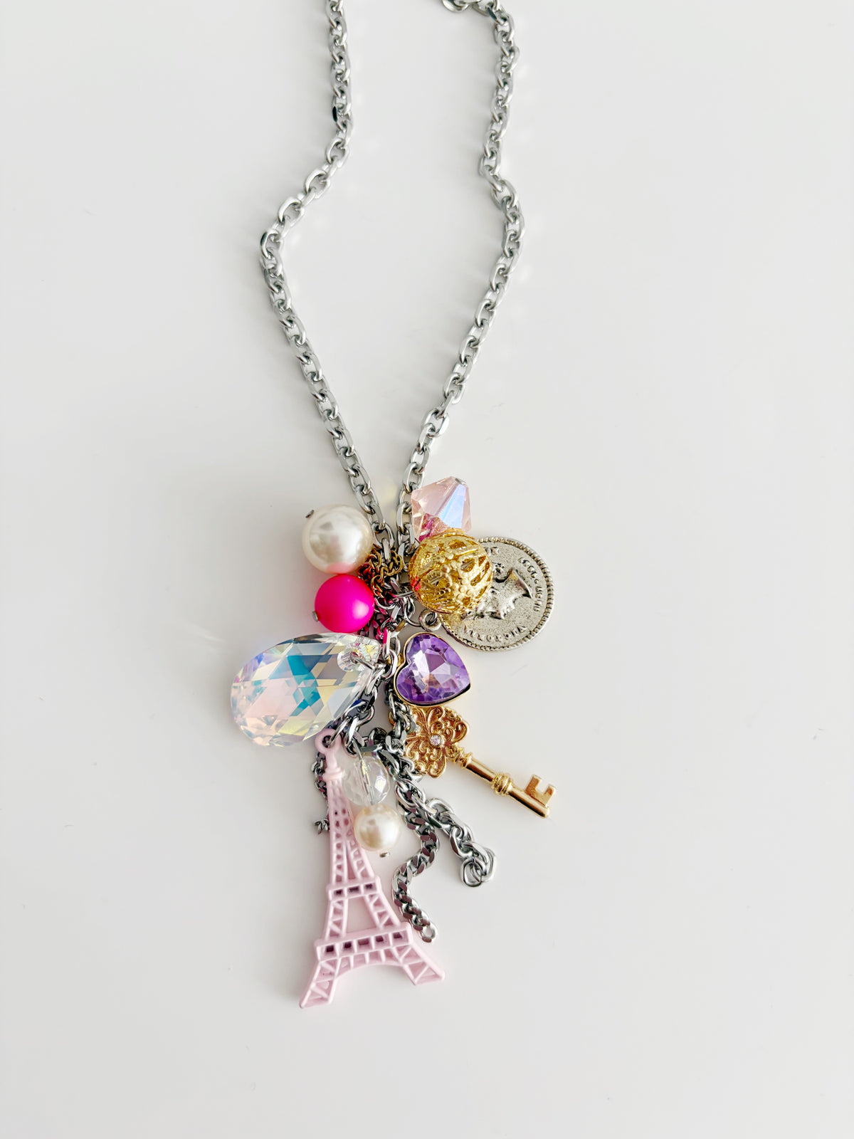 Collier Long breloques La Parisienne