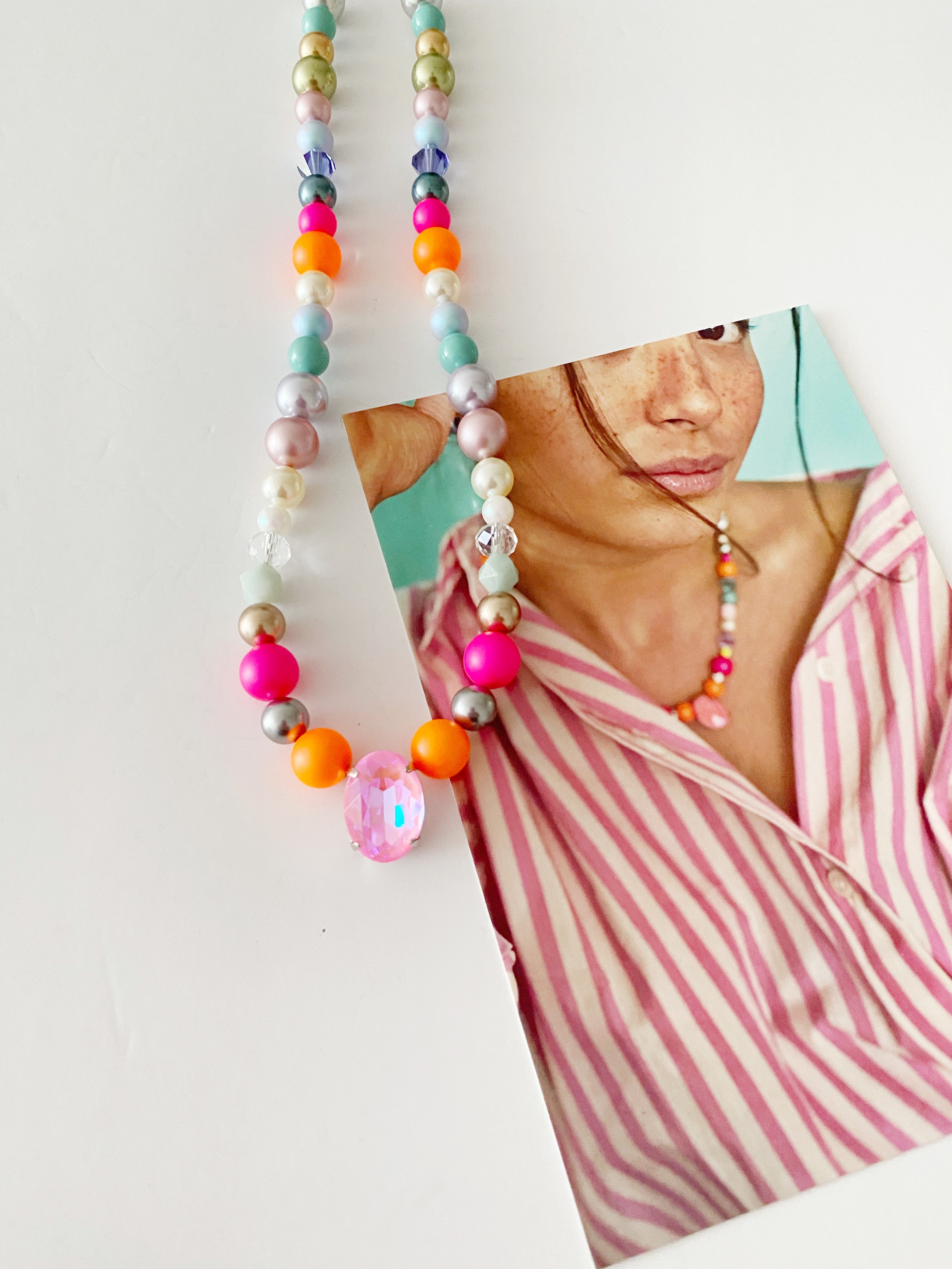 Collier Sukie roseđ